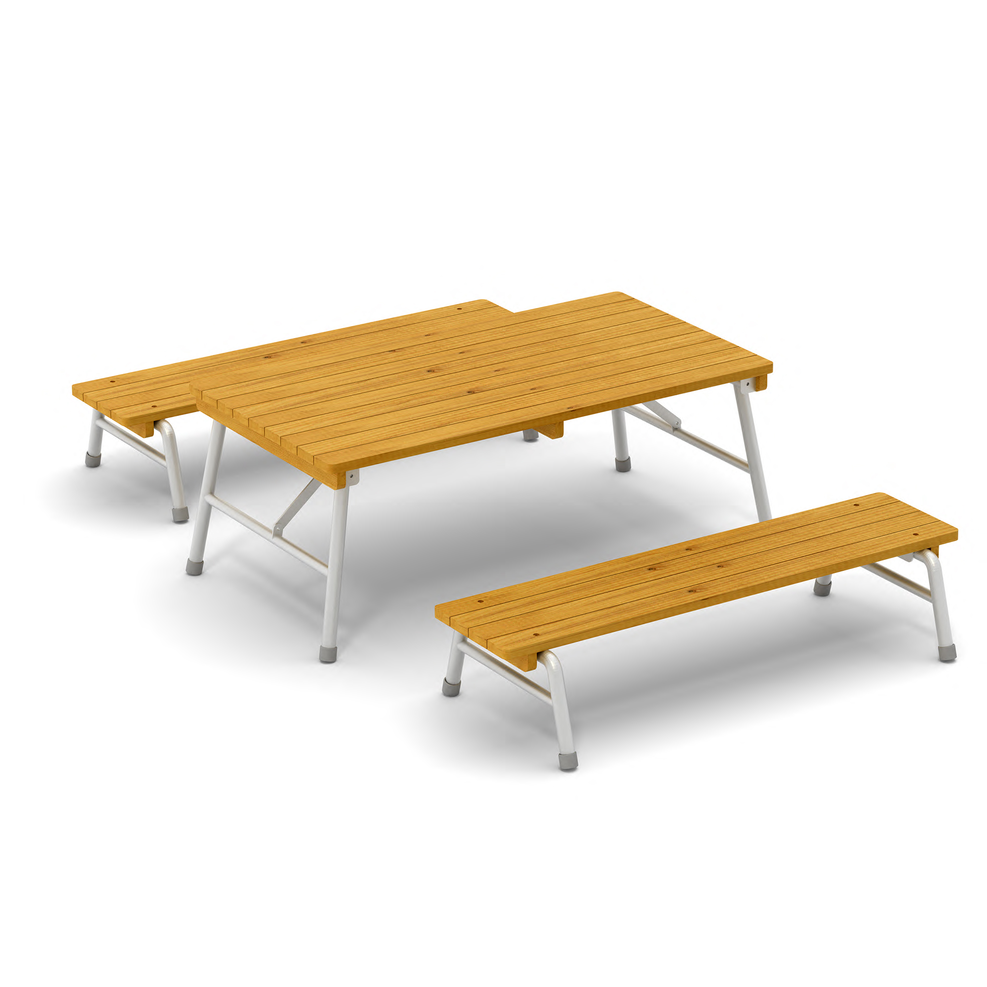 Krippen Outdoor-Bank Aluis 2er Set