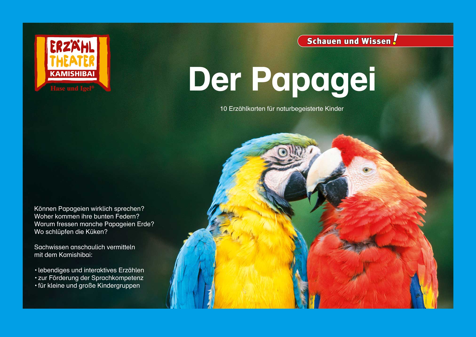 Der Papagei / Kamishibai Bildkarten