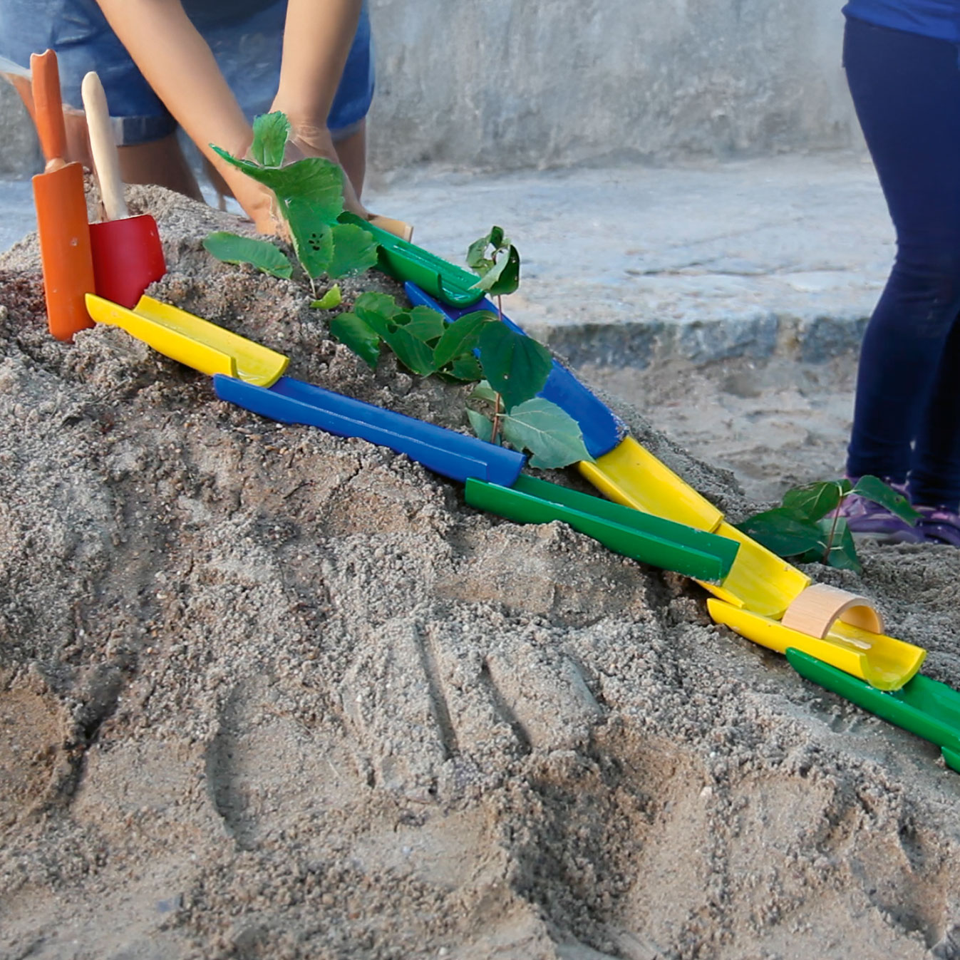 Matschanlage Experimentierset 40 tlg.