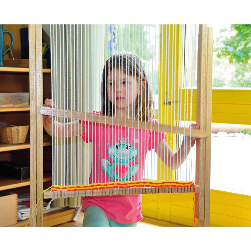 Webrahmen groß inkl. Wolle