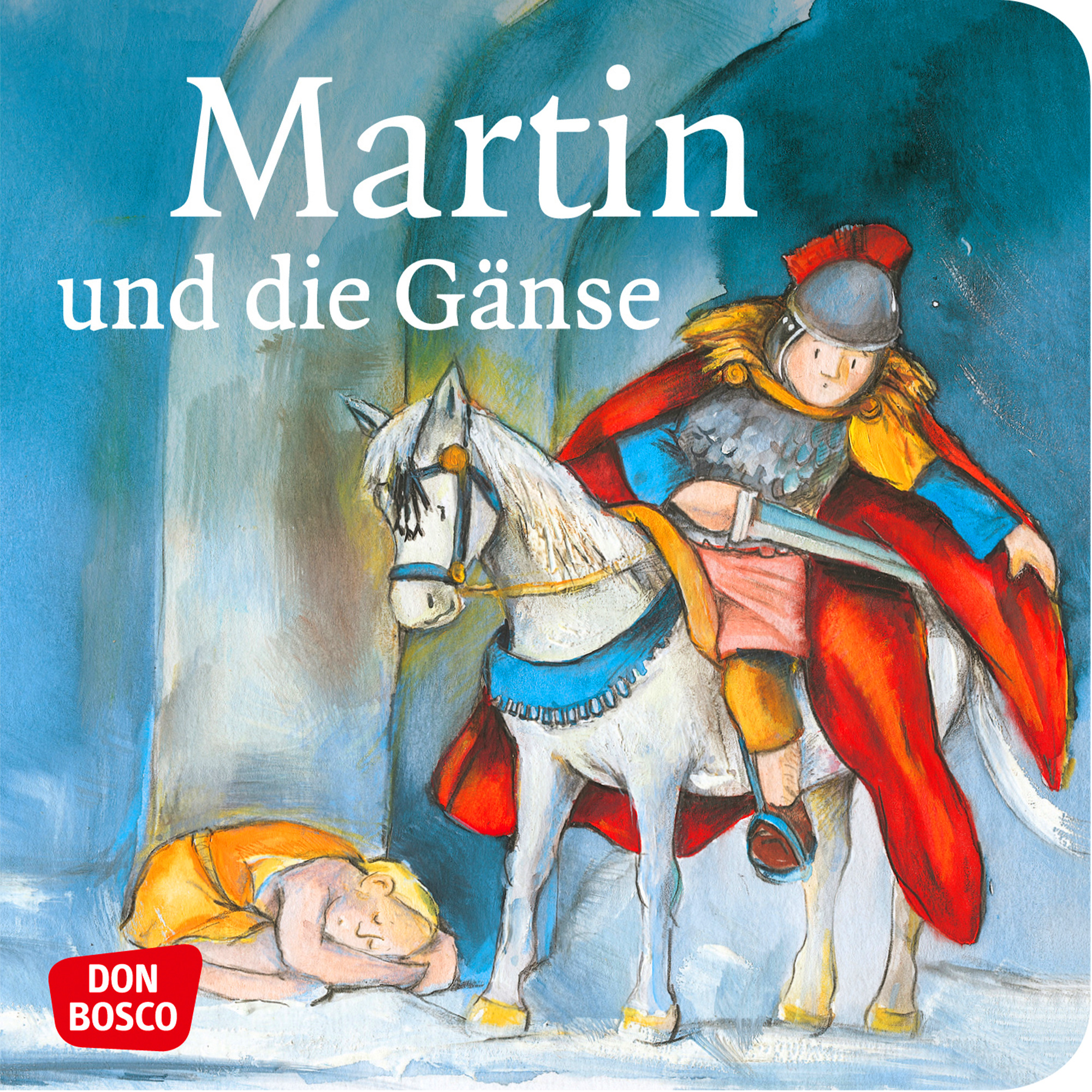 Martin und die Gänse. Mini-Bilderbuch