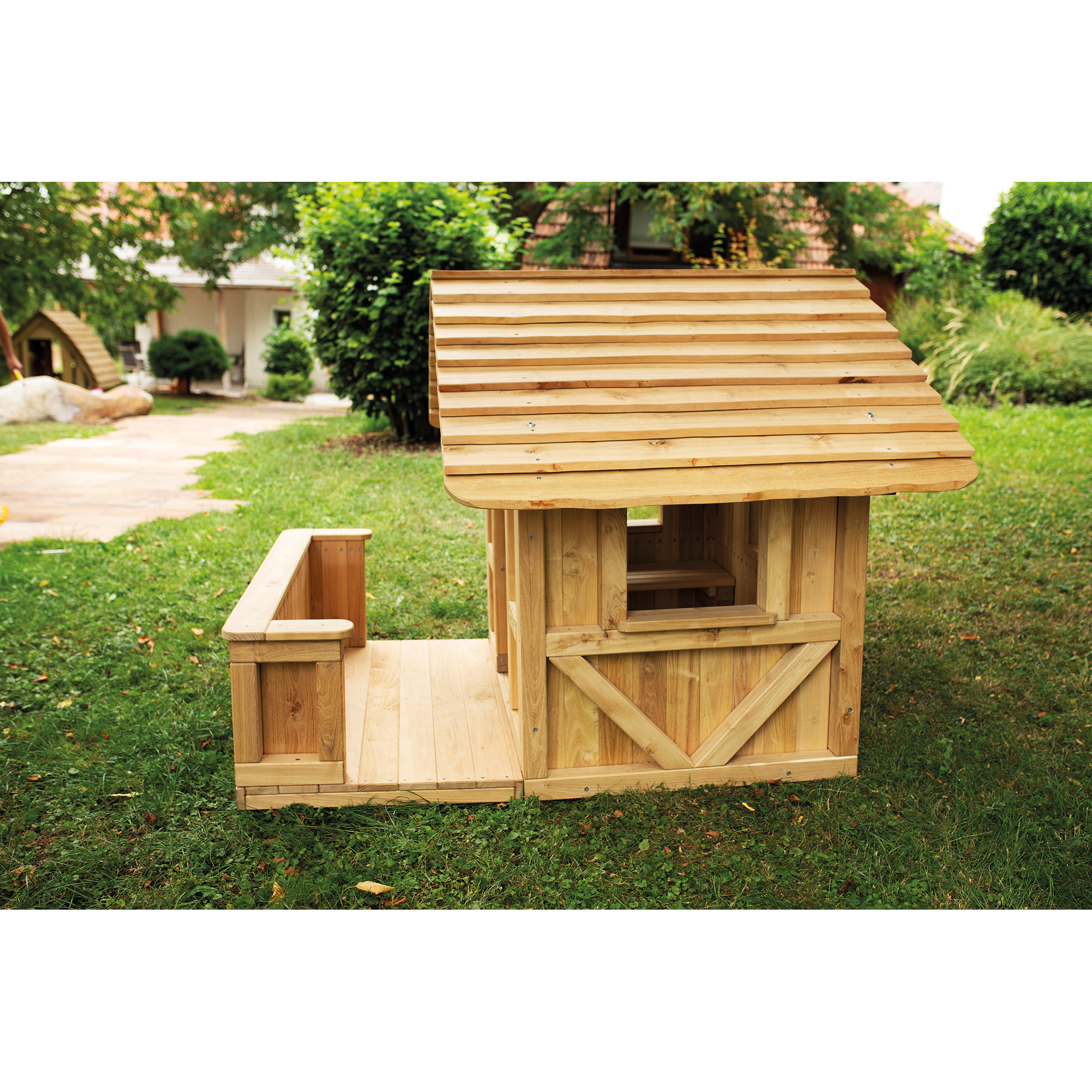 Spielhaus Robinchen mit Terasse