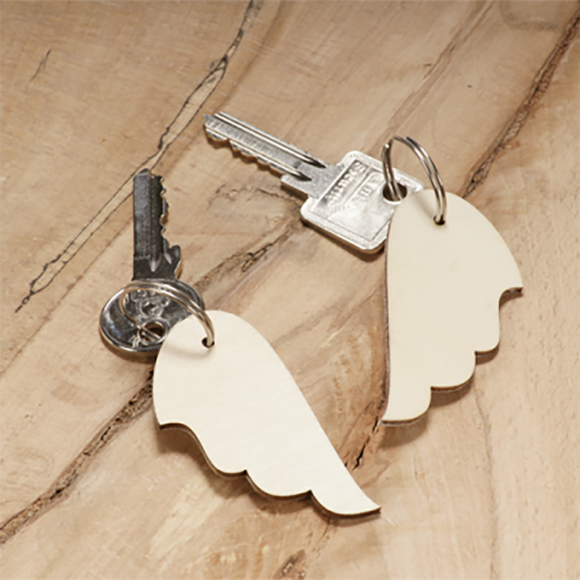 Engelsflügel Schlüsselanhänger 6er-Set