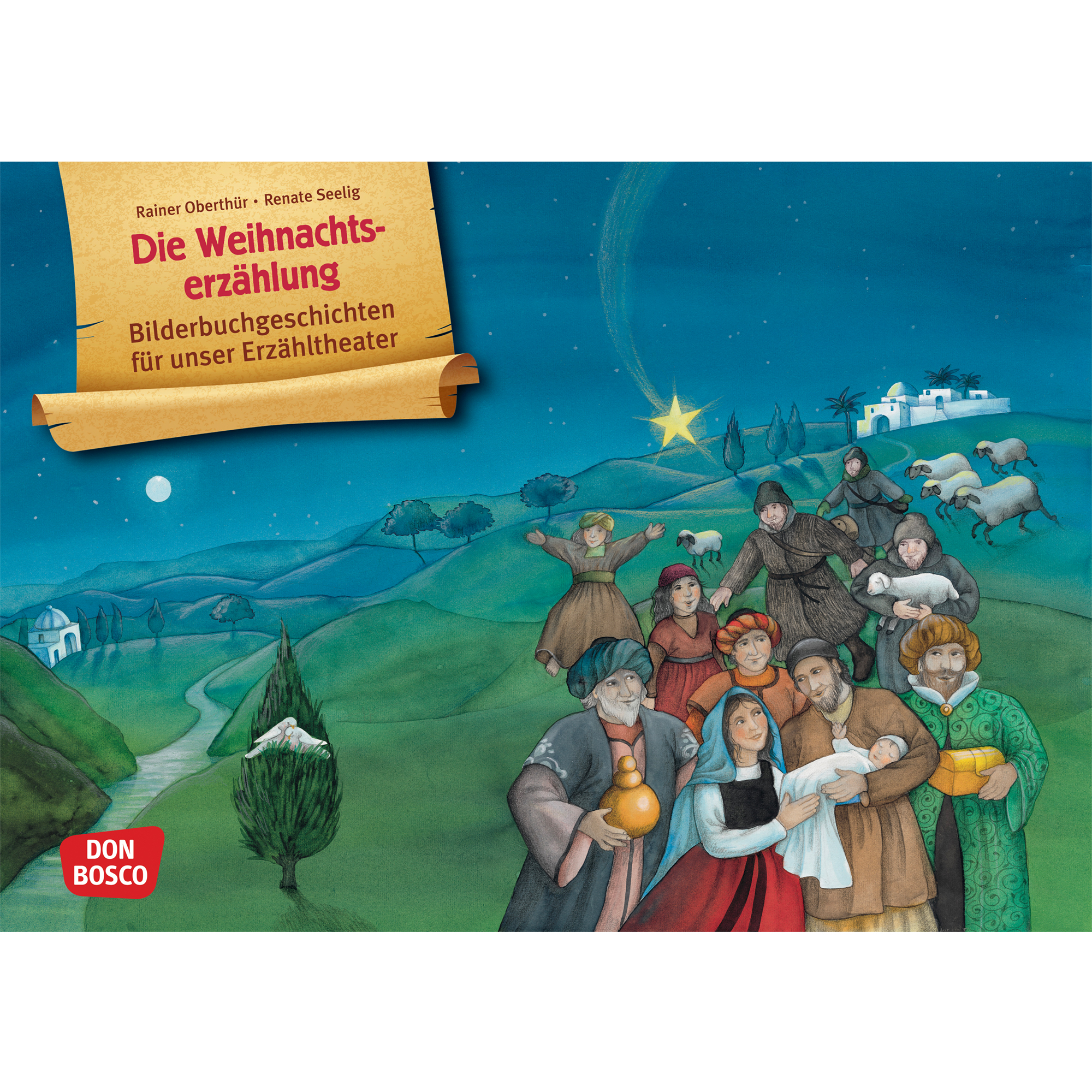 Kamishibai Karten Die Weihnachtserzählung