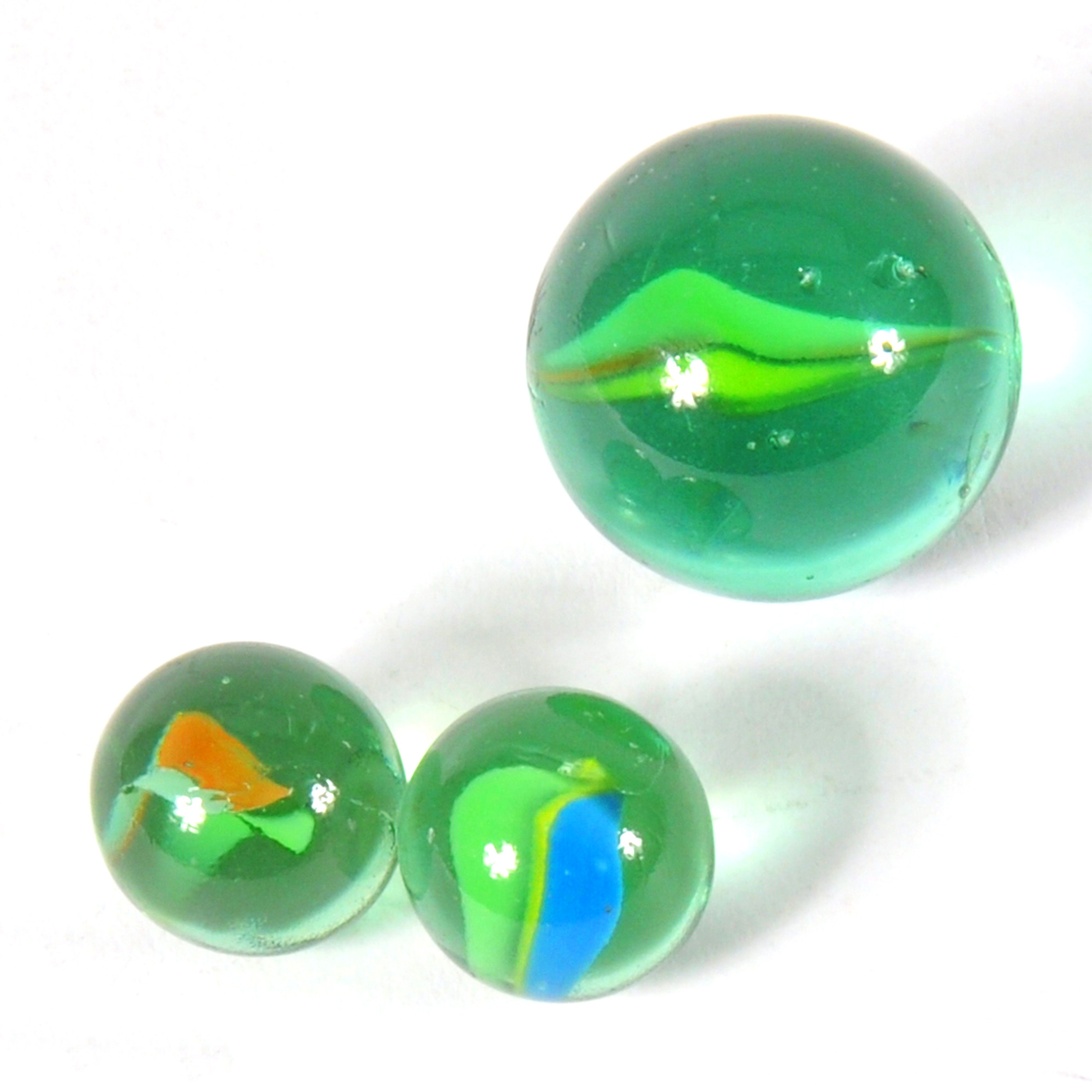 Glasmurmeln 21 Stück