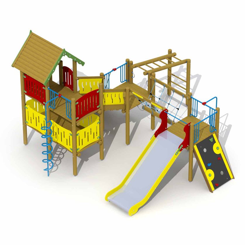 Spielstadt Amsterdam Grün/Gelb