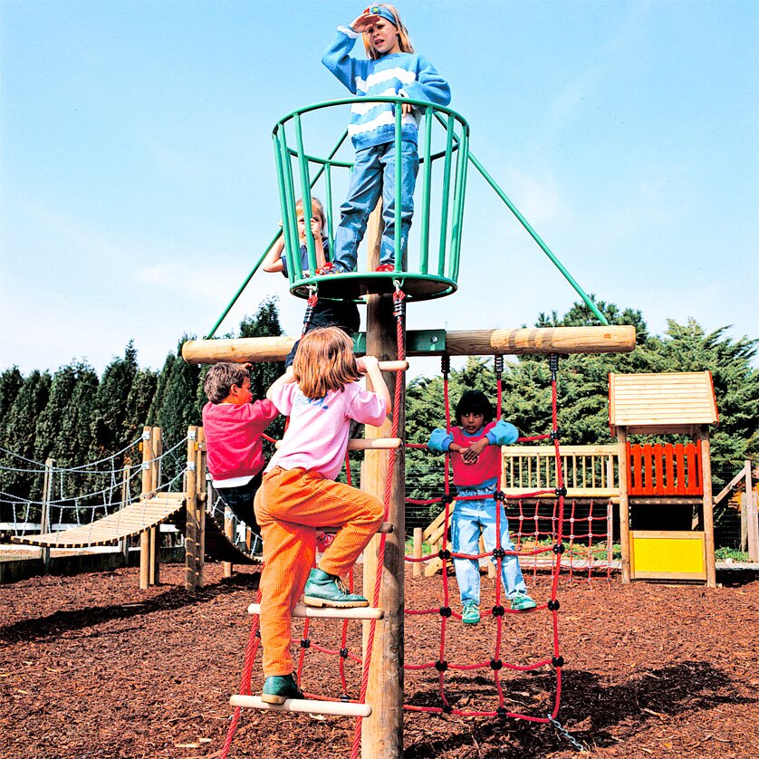 Krähennest ohne Flagge