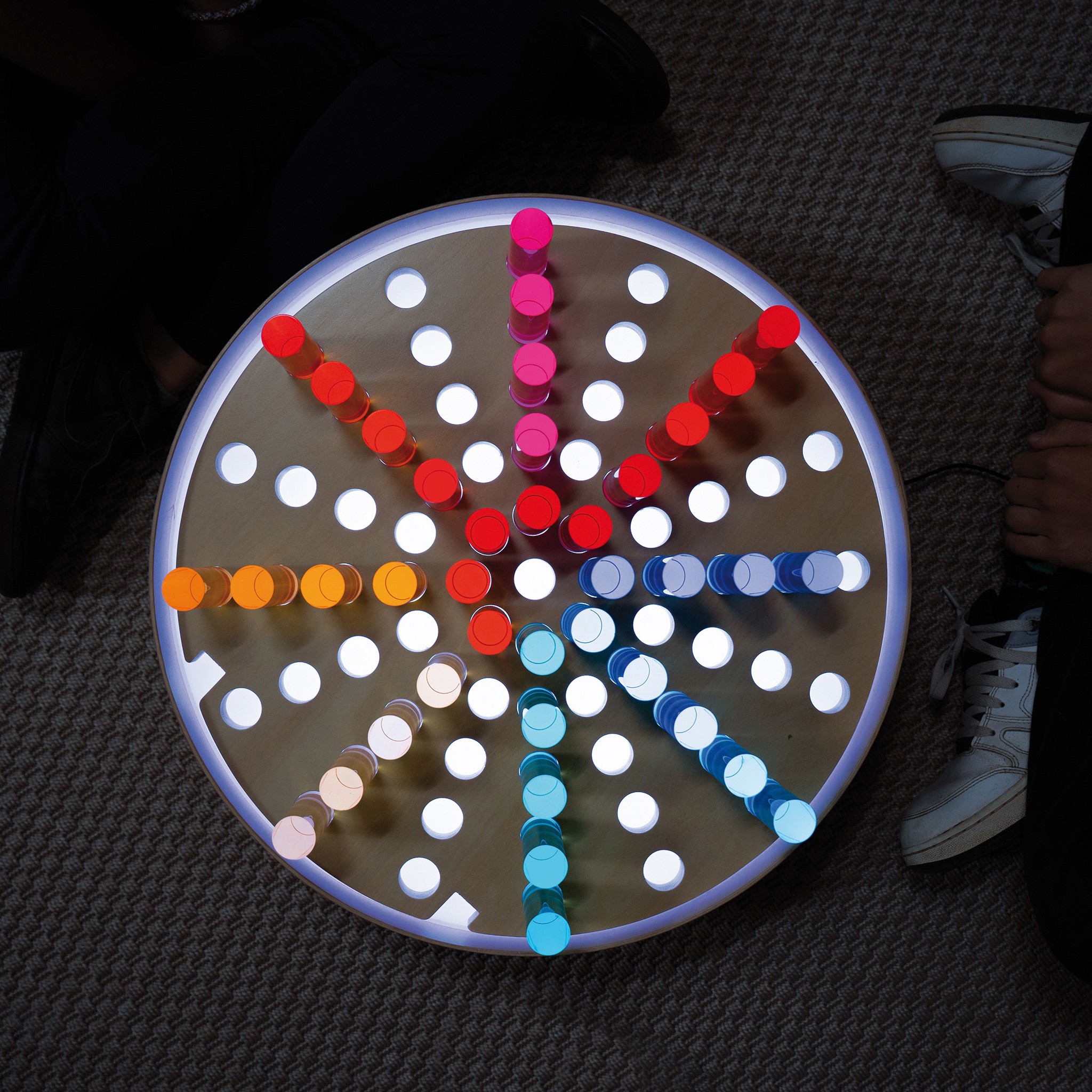 Acryl-Zylinder verschiedene Längen 30er Set