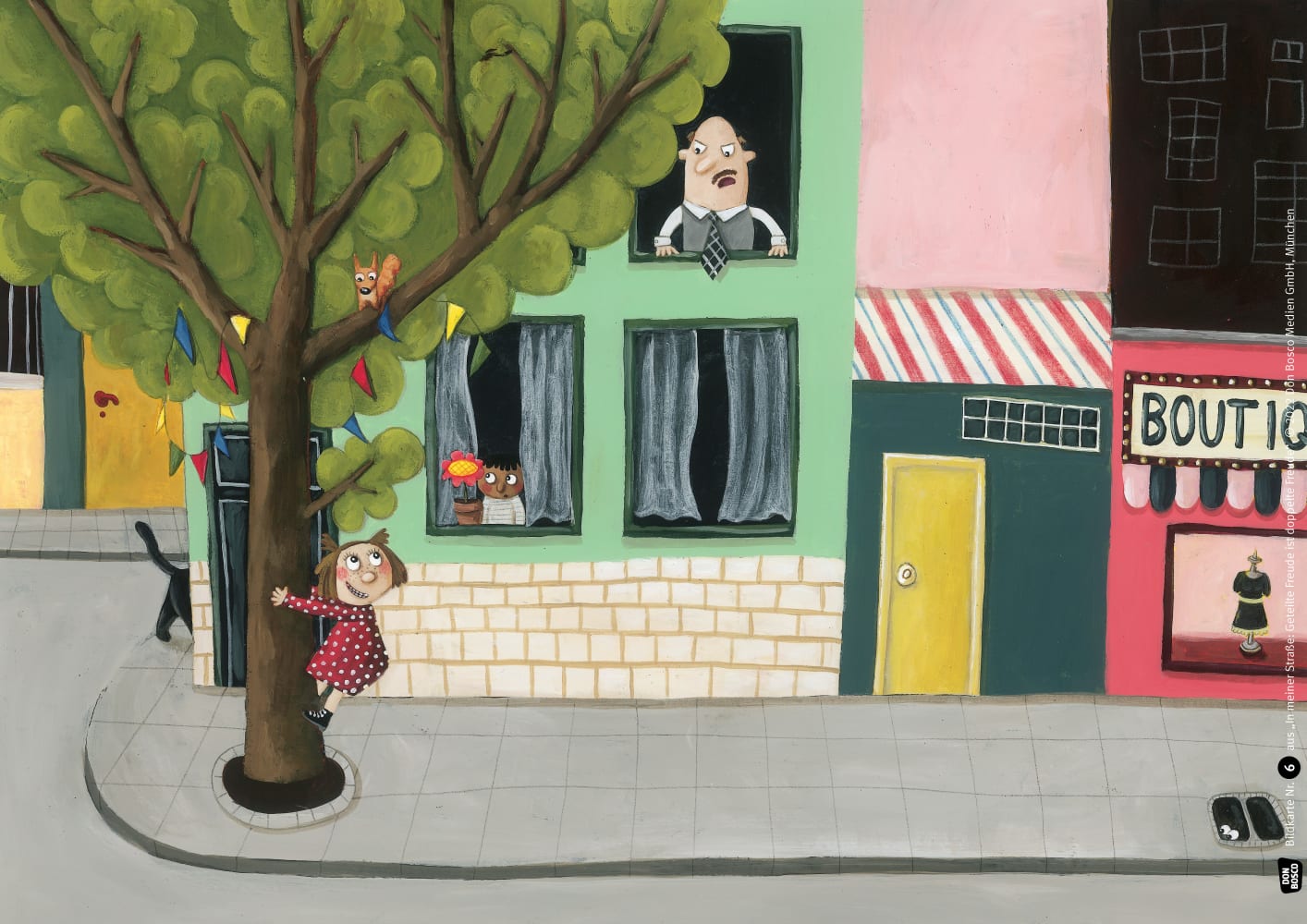 In meiner Straße: Geteilte Freude ist doppelte Freude. Kamishibai Bildkartenset