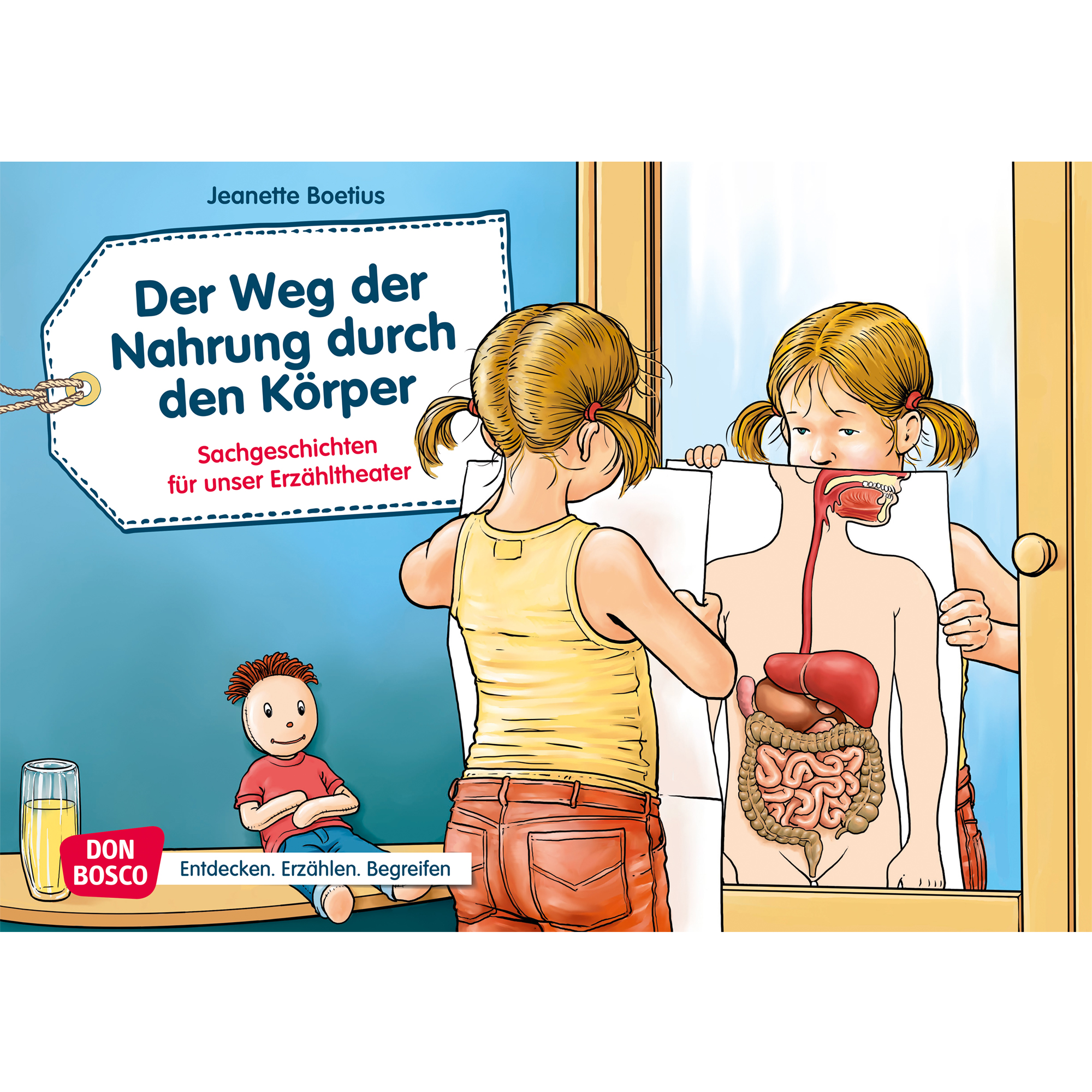 Der Weg der Nahrung durch den Körper. Kamishibai Bildkartenset