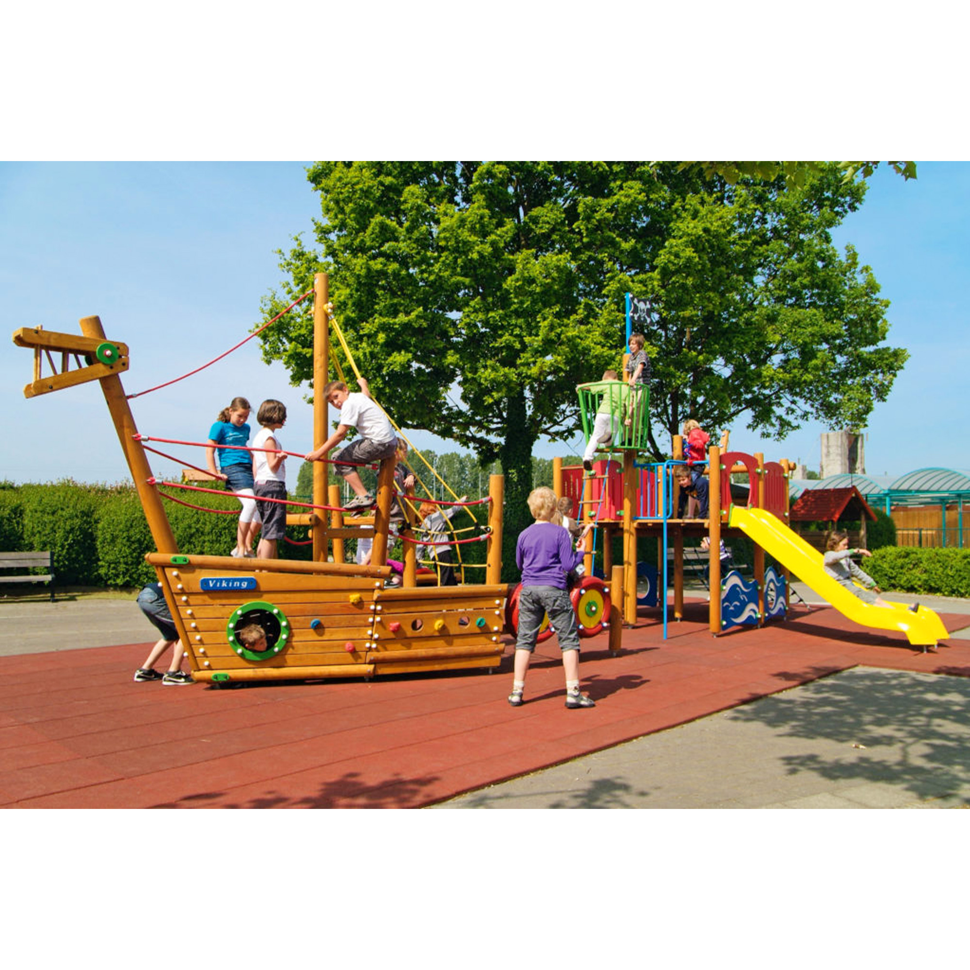 Wikingerschiff Bug + Heck