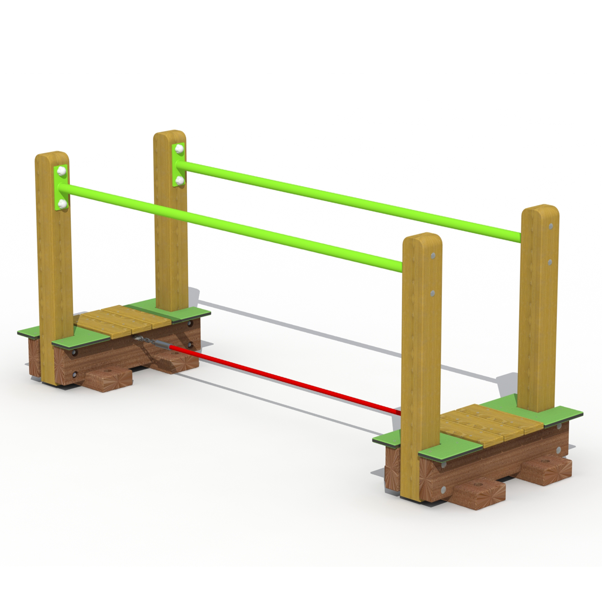 Kleinkind Abenteuerpfad Affenbrücke