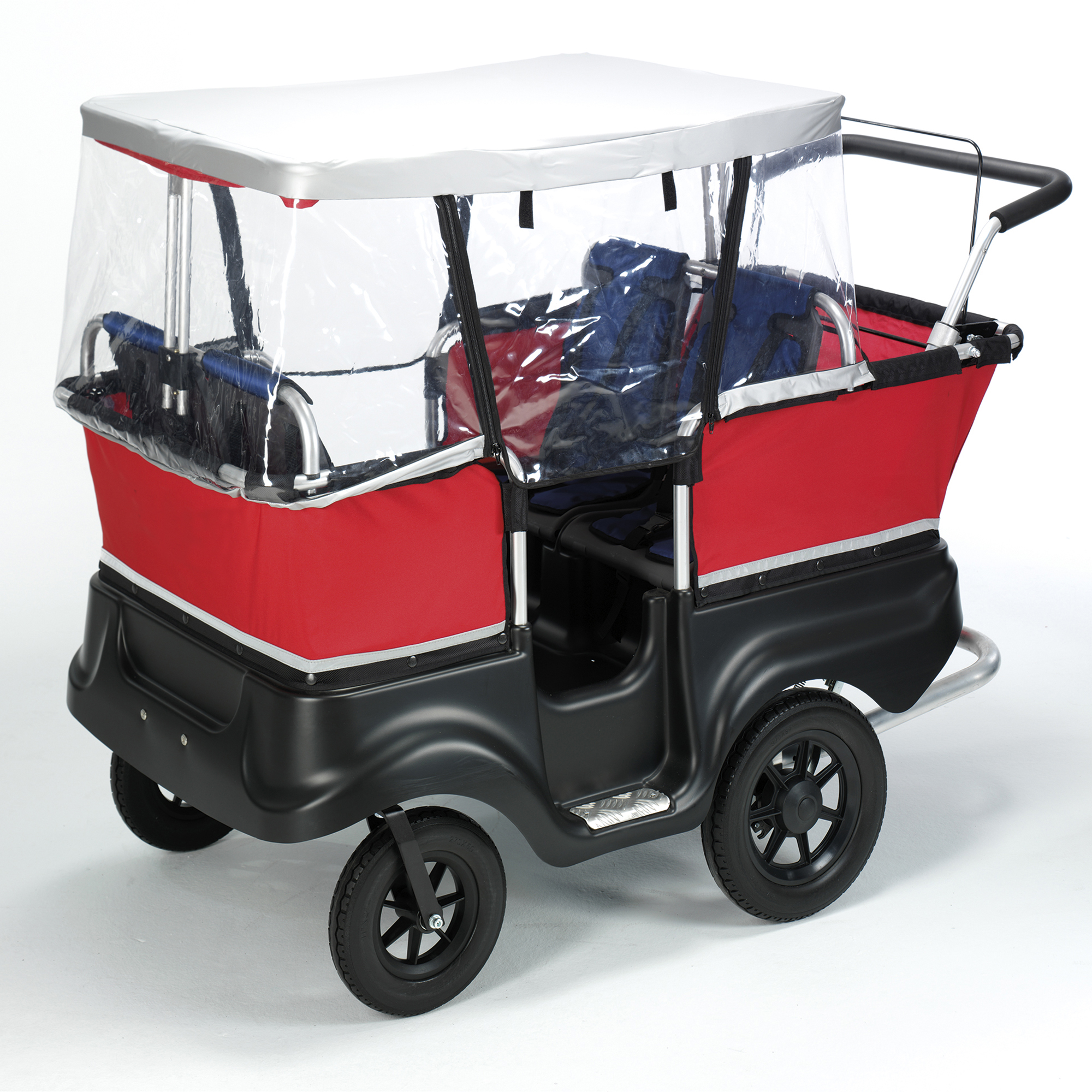 Regenschutz für E-Turtle für 4 Kinder