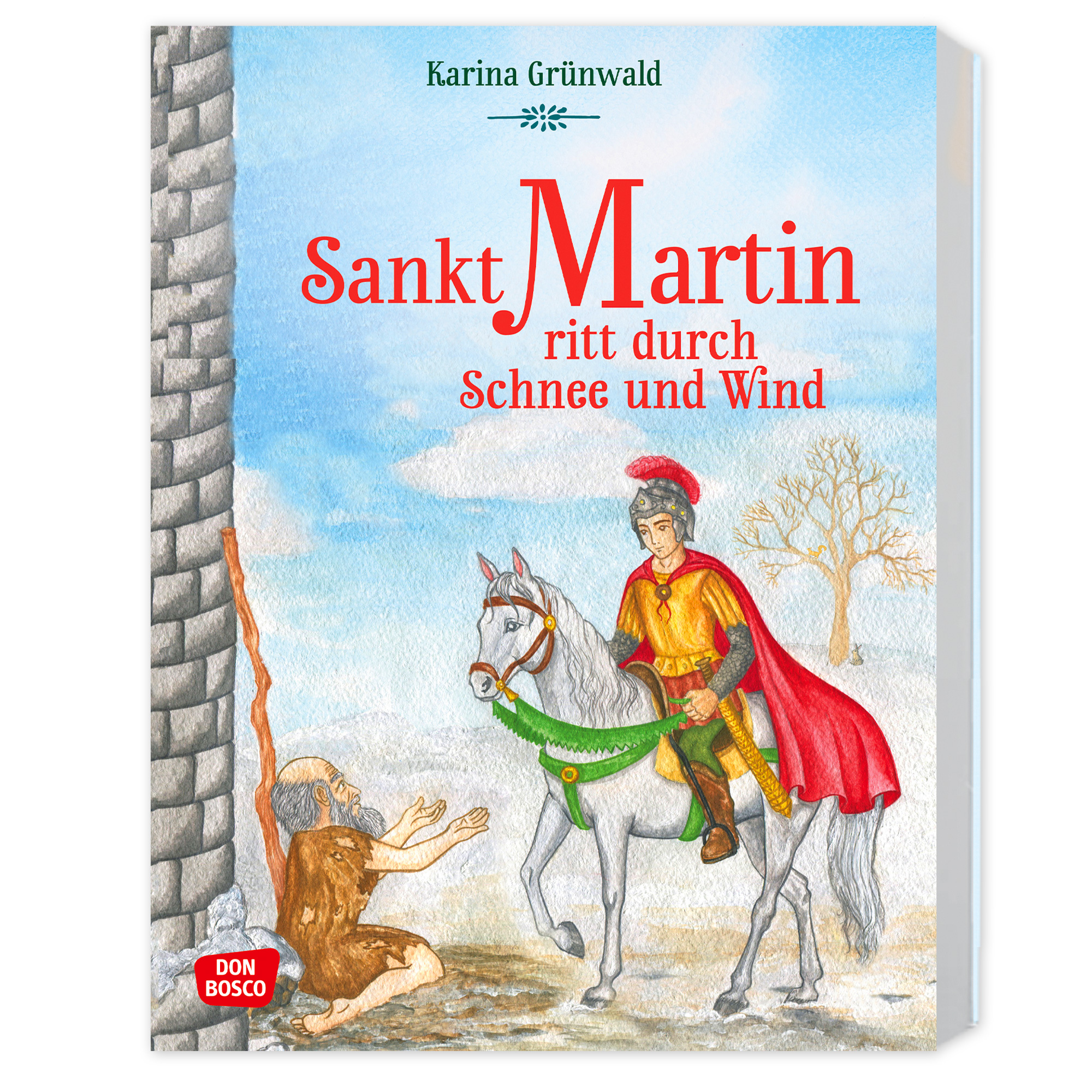 Sankt Martin ritt durch Schnee und Wind