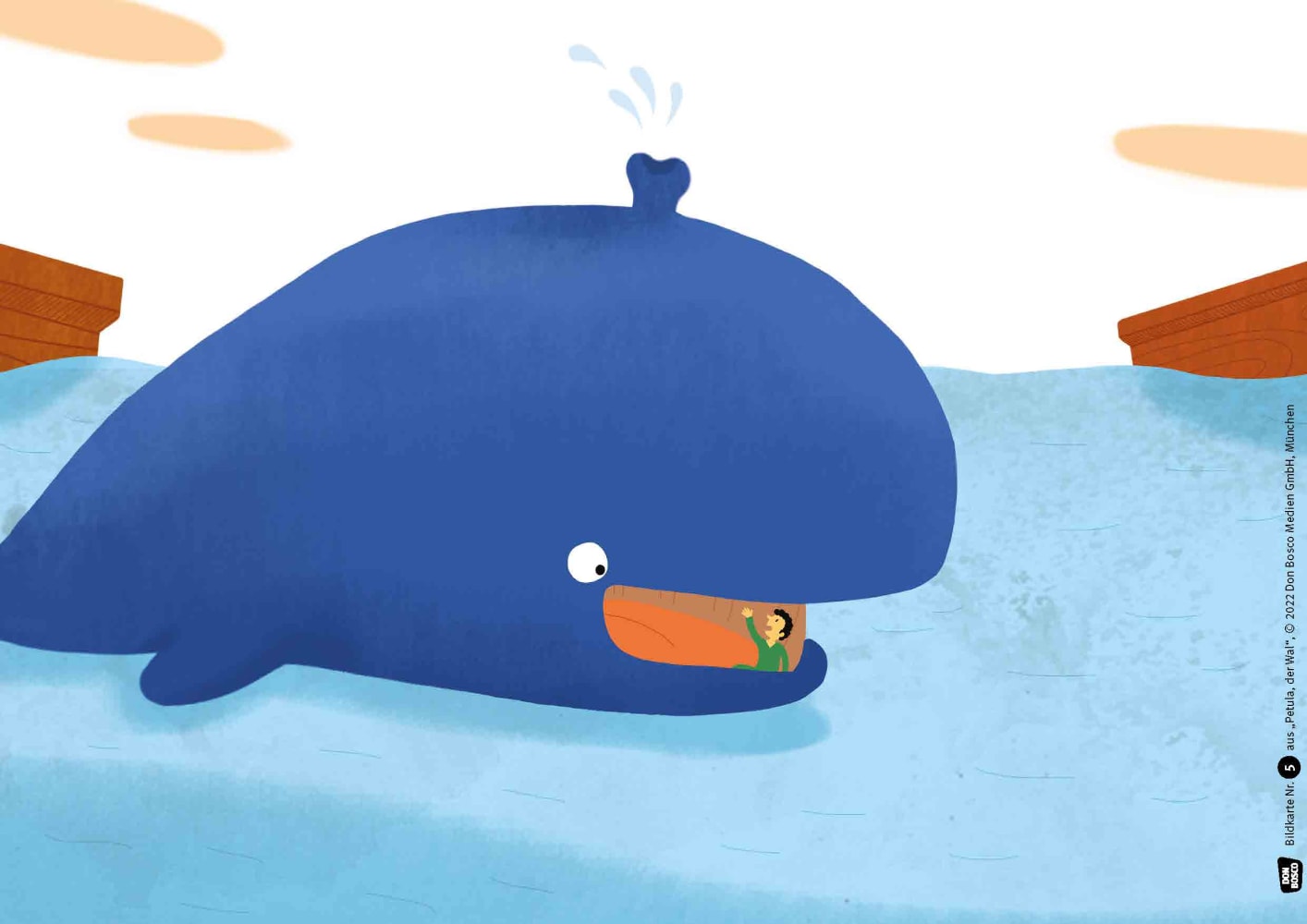 Petula, der Wal. Kamishibai Bildkartenset