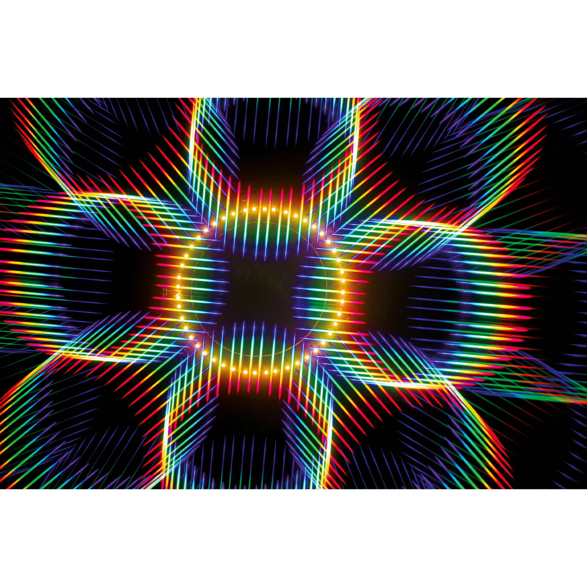 Regenbogengucker mit Sicherheits-Halskette