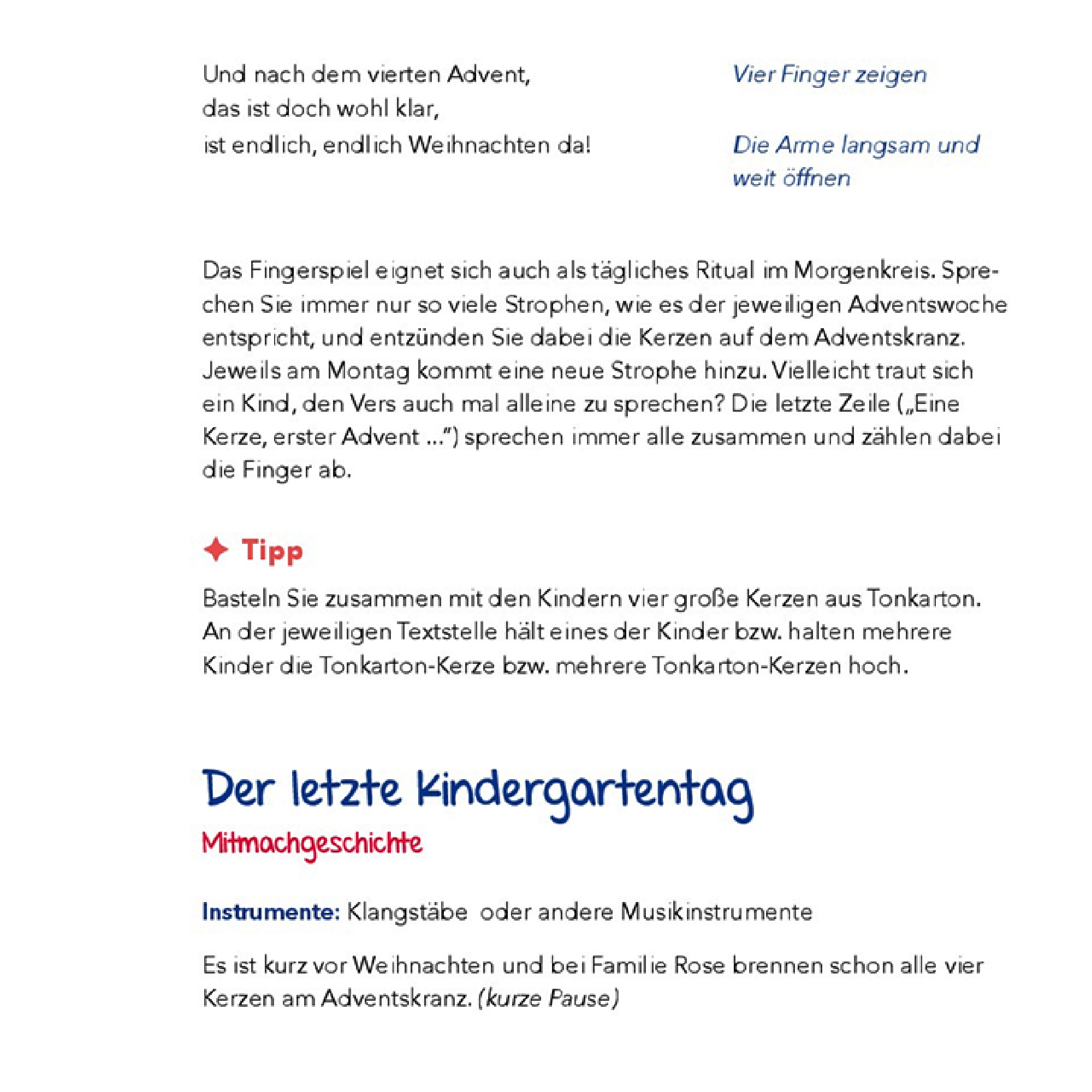 Advent und Weihnachten feiern in der Kita, m. Audio-CD