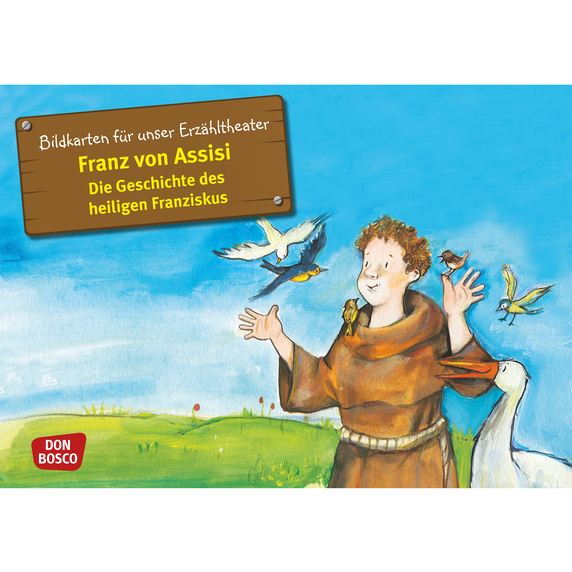 Franz von Assisi - Die Geschichte des heiligen Franziskus. Kamishibai Bildkartenset.