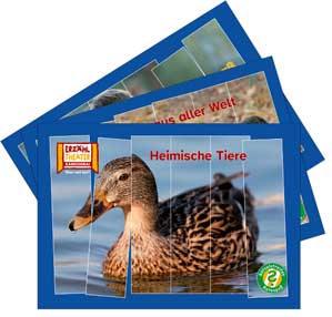 Rätselstreifen Ratespaß / Kamishibai Bildkarten