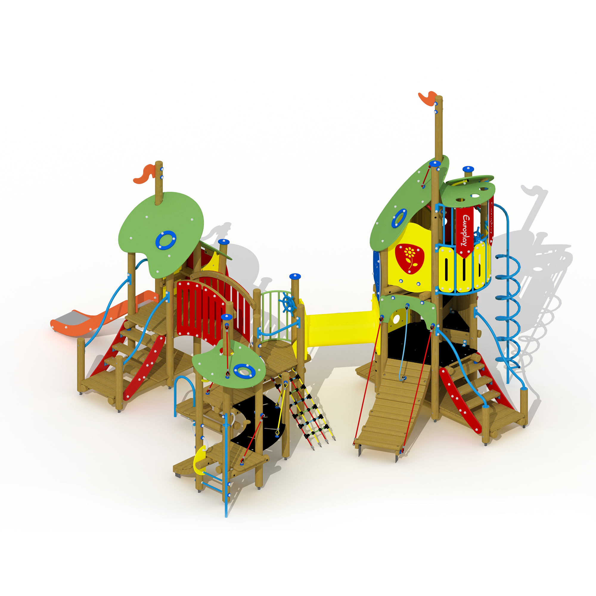 Der Glöckner von Notre Dame mit Edelstahlrutsche