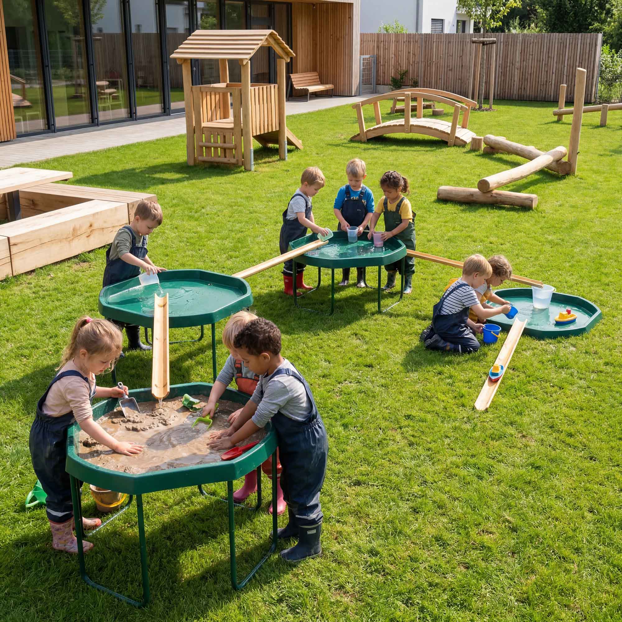 Wasserstraßenset für Experimentierwannen