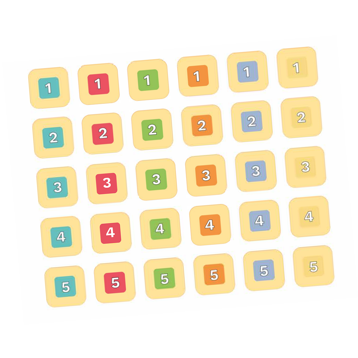 YOLI Spielset - Selber machen (Reihenfolge)