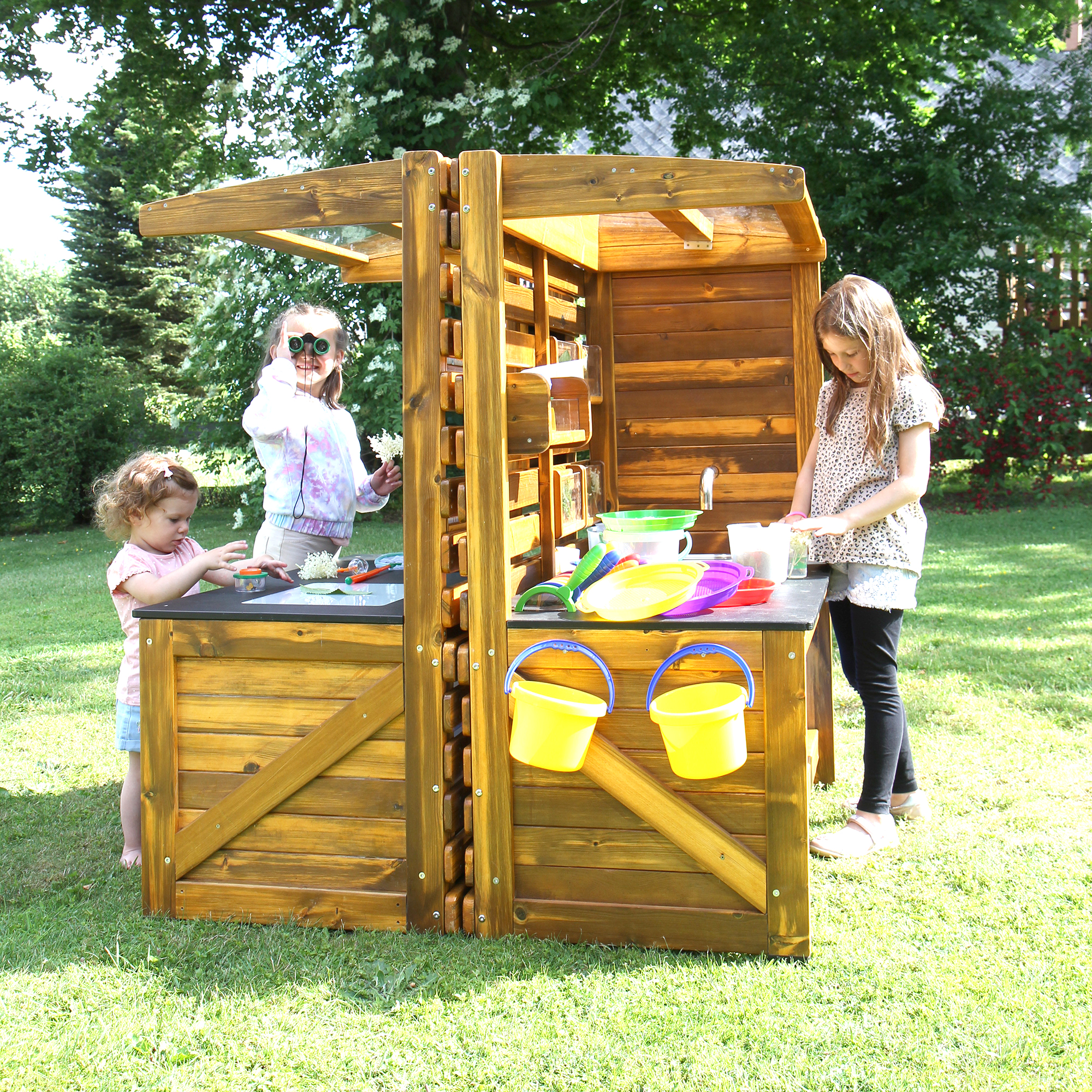 Outdoor-Entdeckerstation