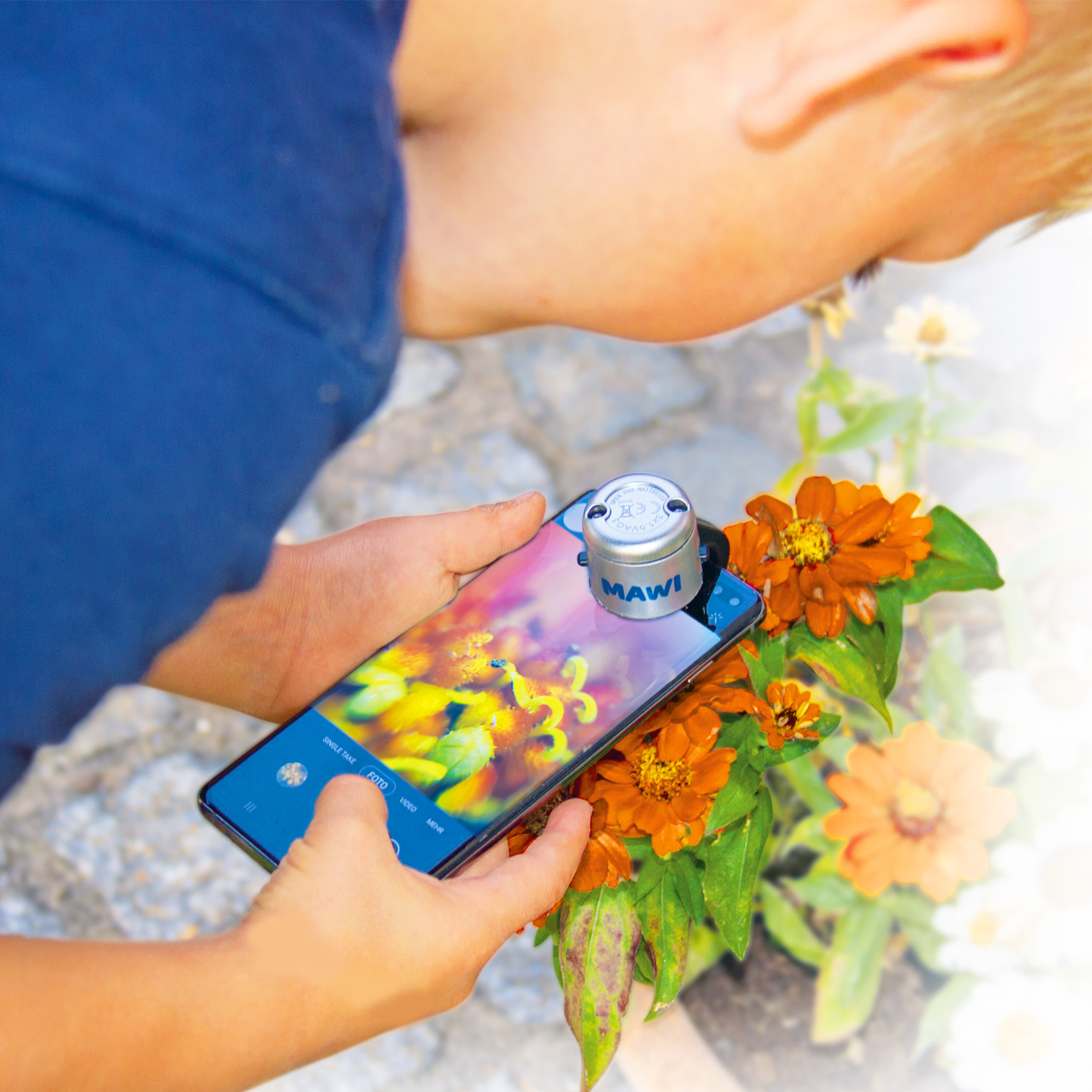 Set: 3x Mawi-Handymikroskope inkl. 3 x Büchlein