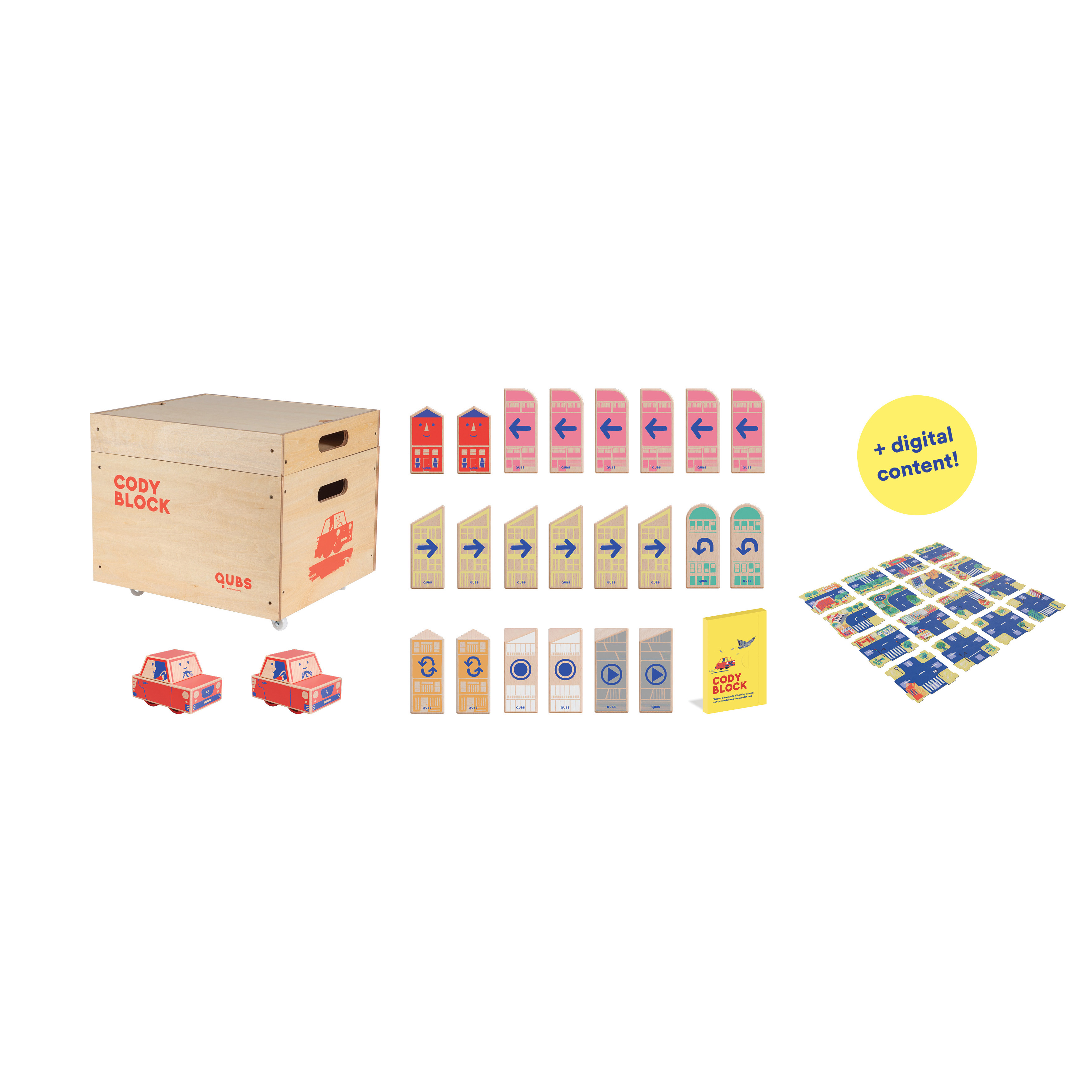 Cody Block Holzbox-Set groß