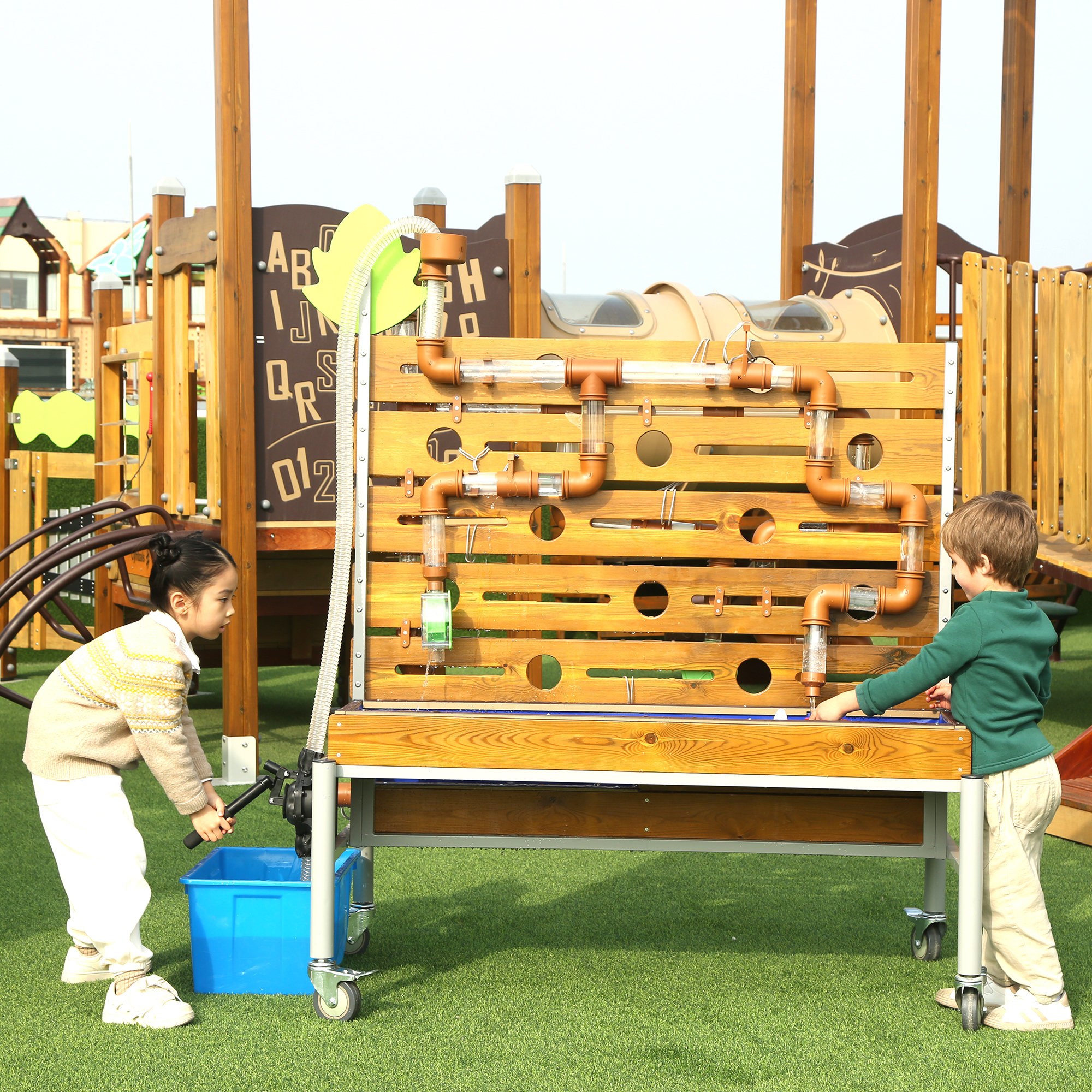 Wasserspiel-Anlage "Aqua-Mobil"