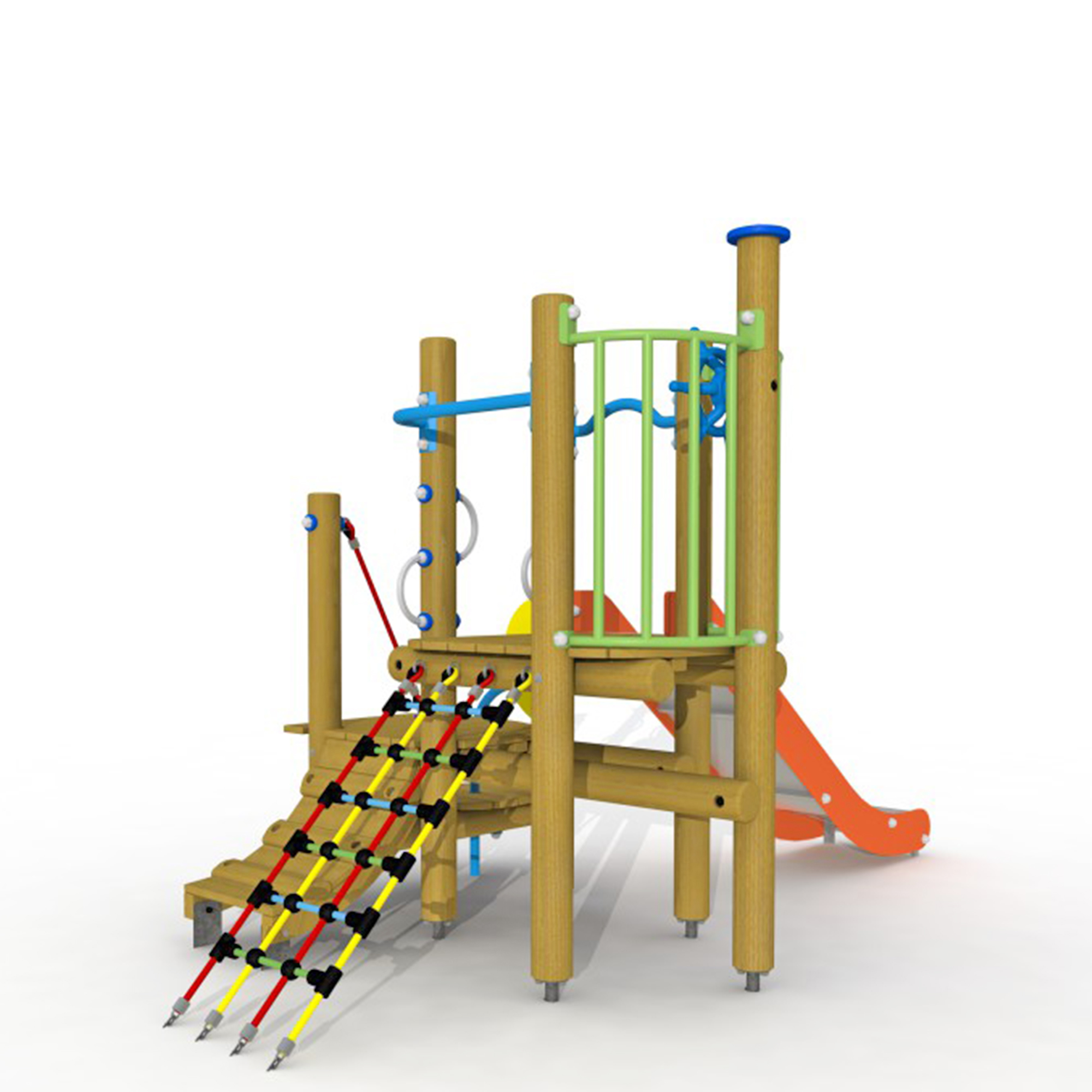 Peter Pan mit Edelstahlrutsche