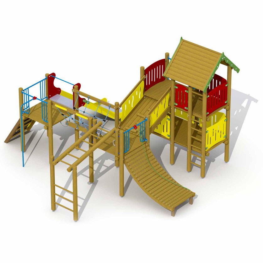 Spielstadt Amsterdam Grün/Gelb