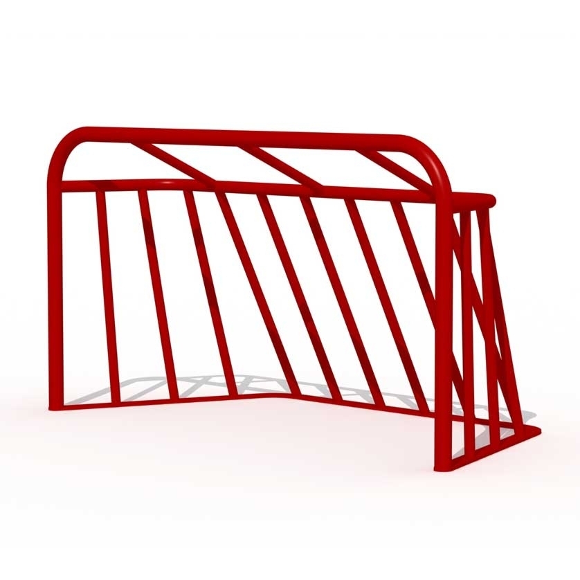 Fußballtor mit Metallgestell