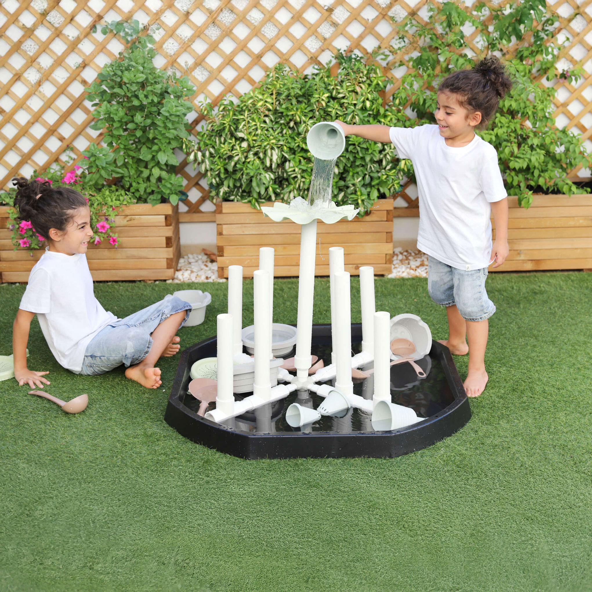 Entdecker- u. Experimentier-Tisch / Wasser-Forscherstation