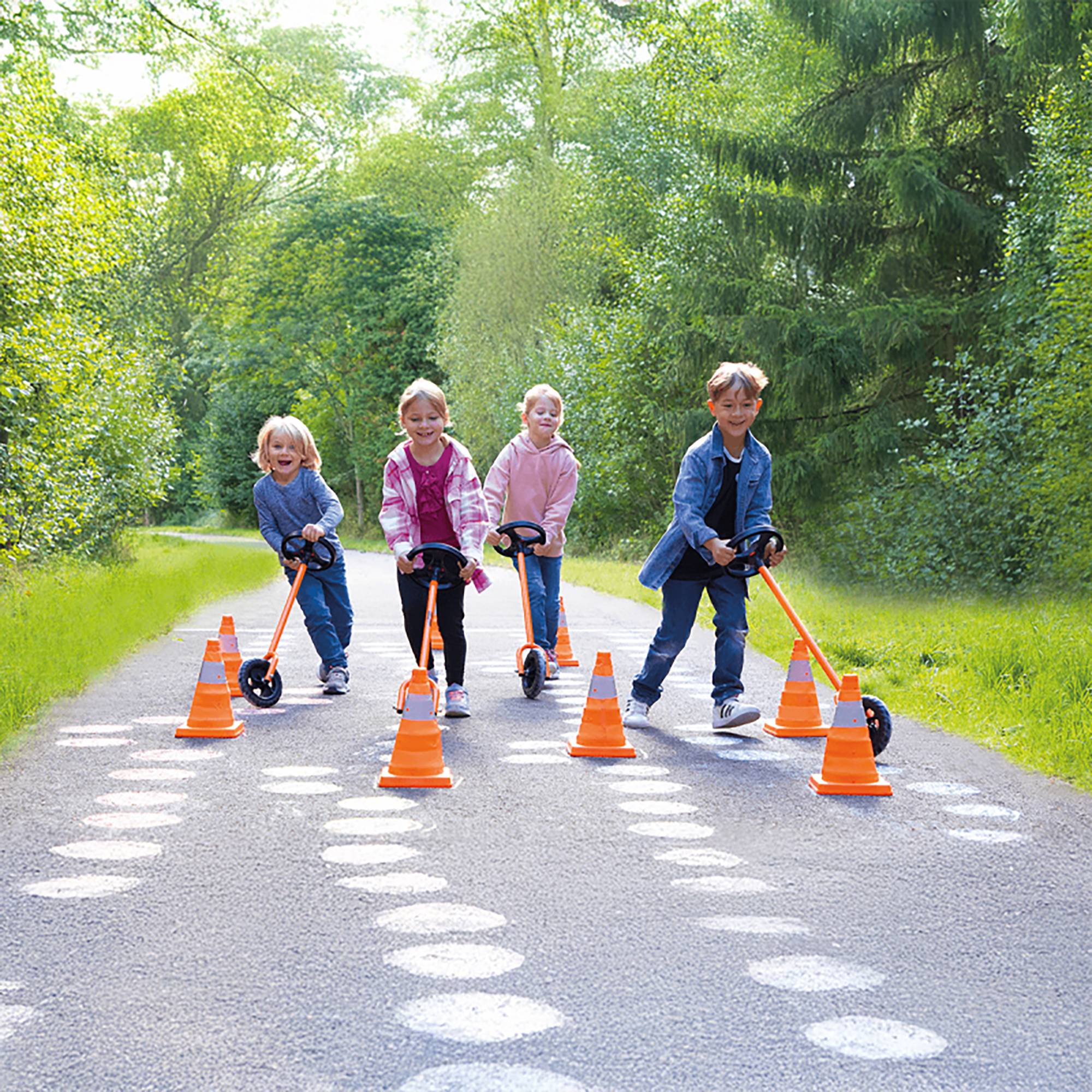 Spielrad Wheelie 4er-Set TopTrike