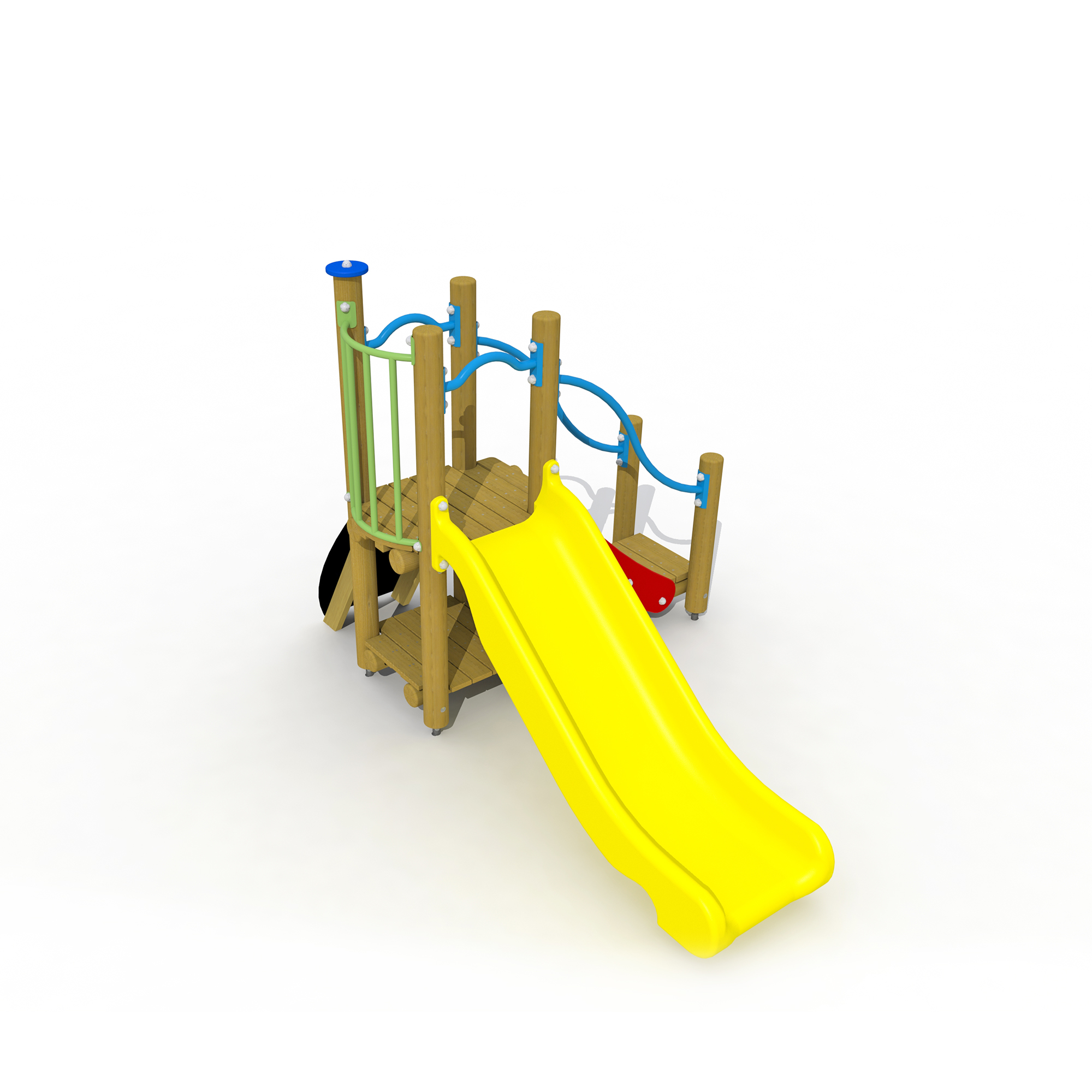 Aschenputtel mit Kunststoffrutsche