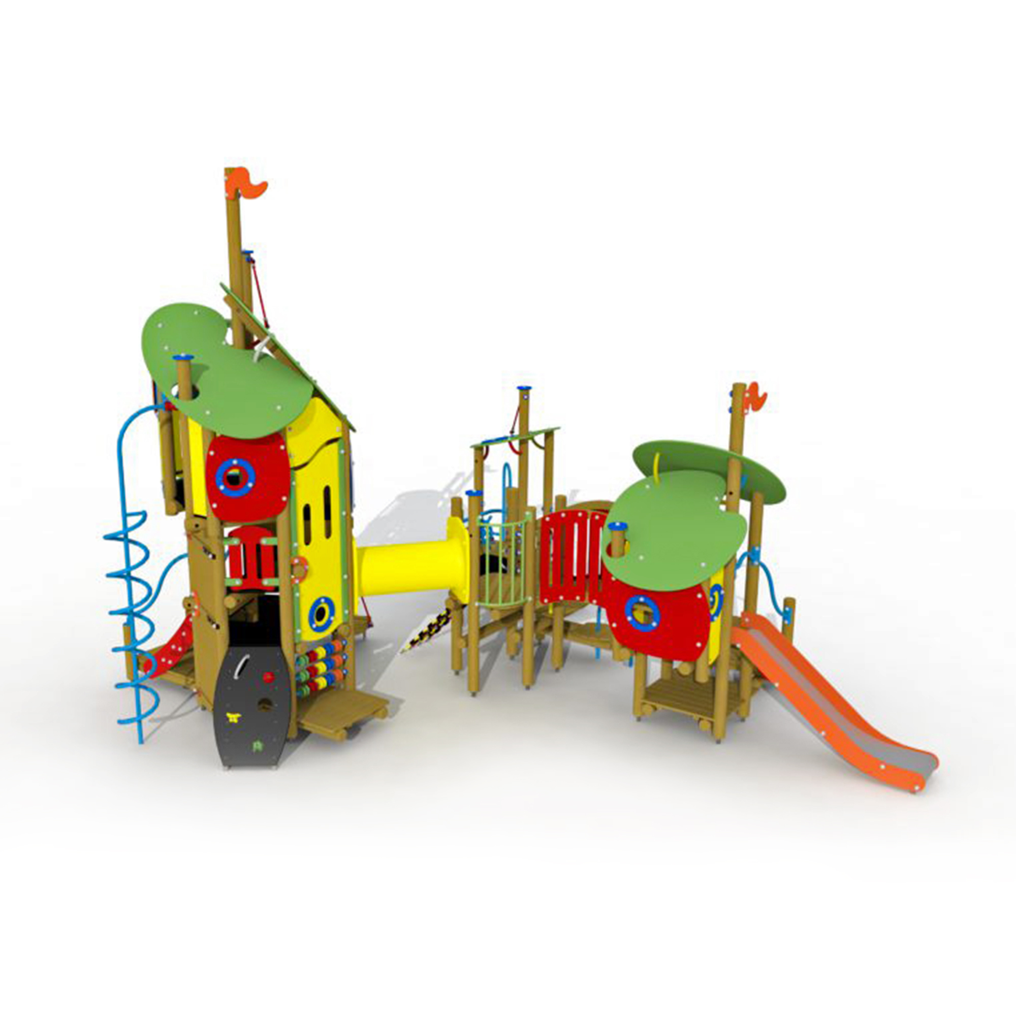 Der Glöckner von Notre Dame mit Edelstahlrutsche