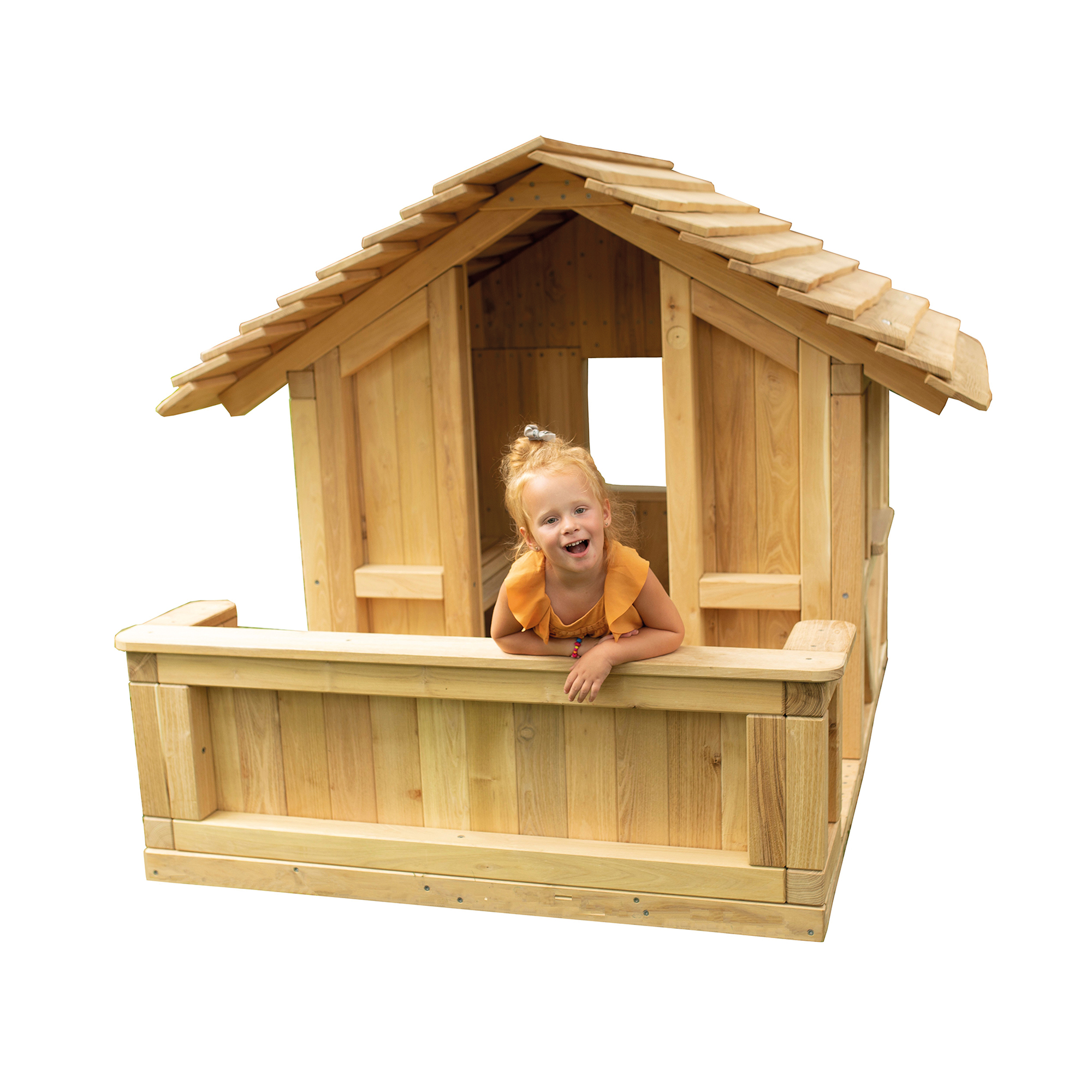 Spielhaus Robinchen mit Terasse