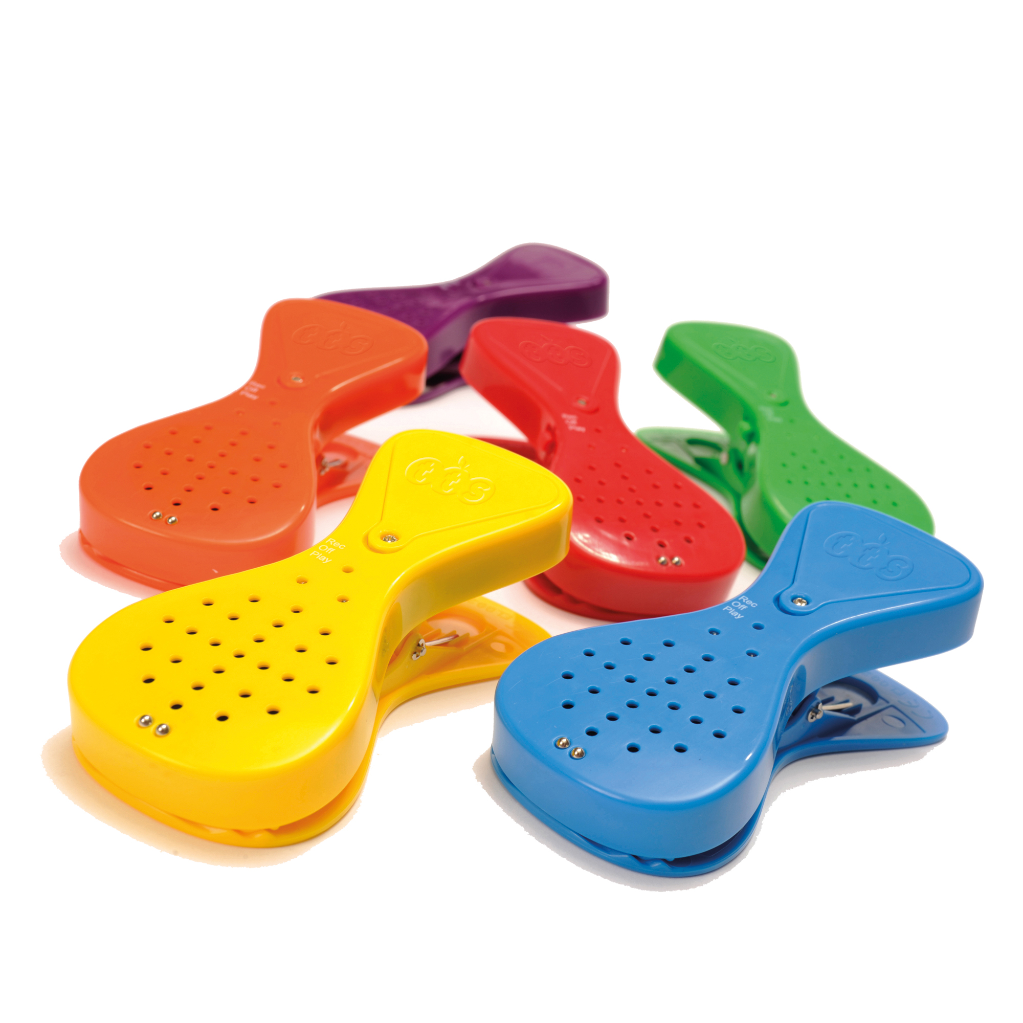 Sprach- und Entdeckungsklammern 6er Set