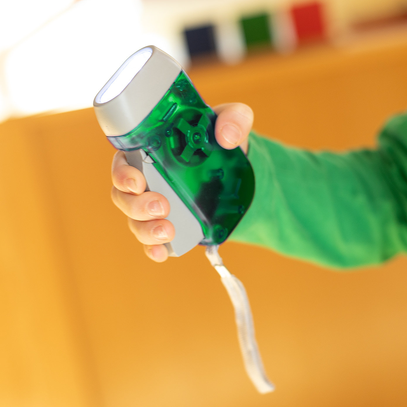 Taschenlampe Dynamo-Star 6er-Pack