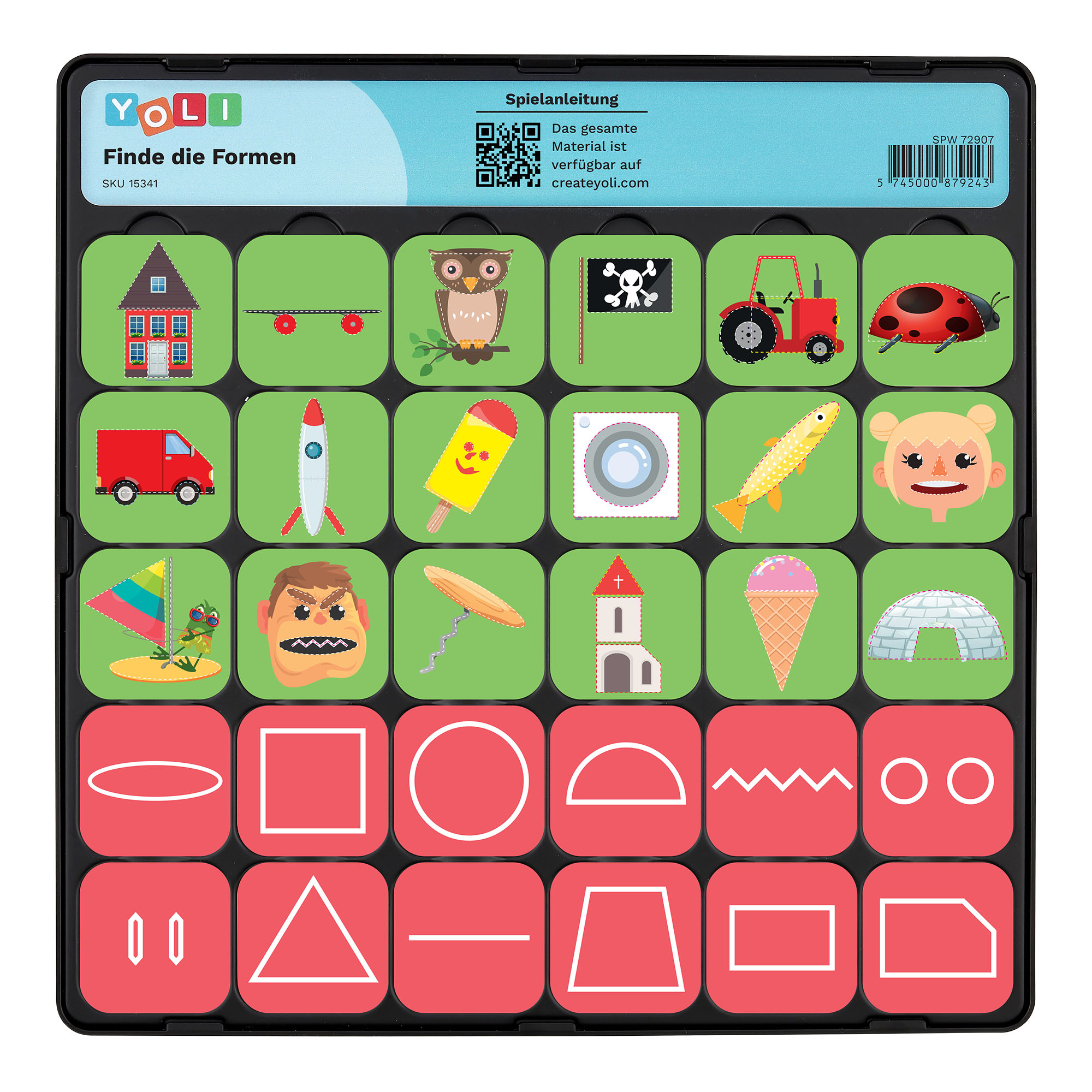 YOLI Spielset - Finde die Formen