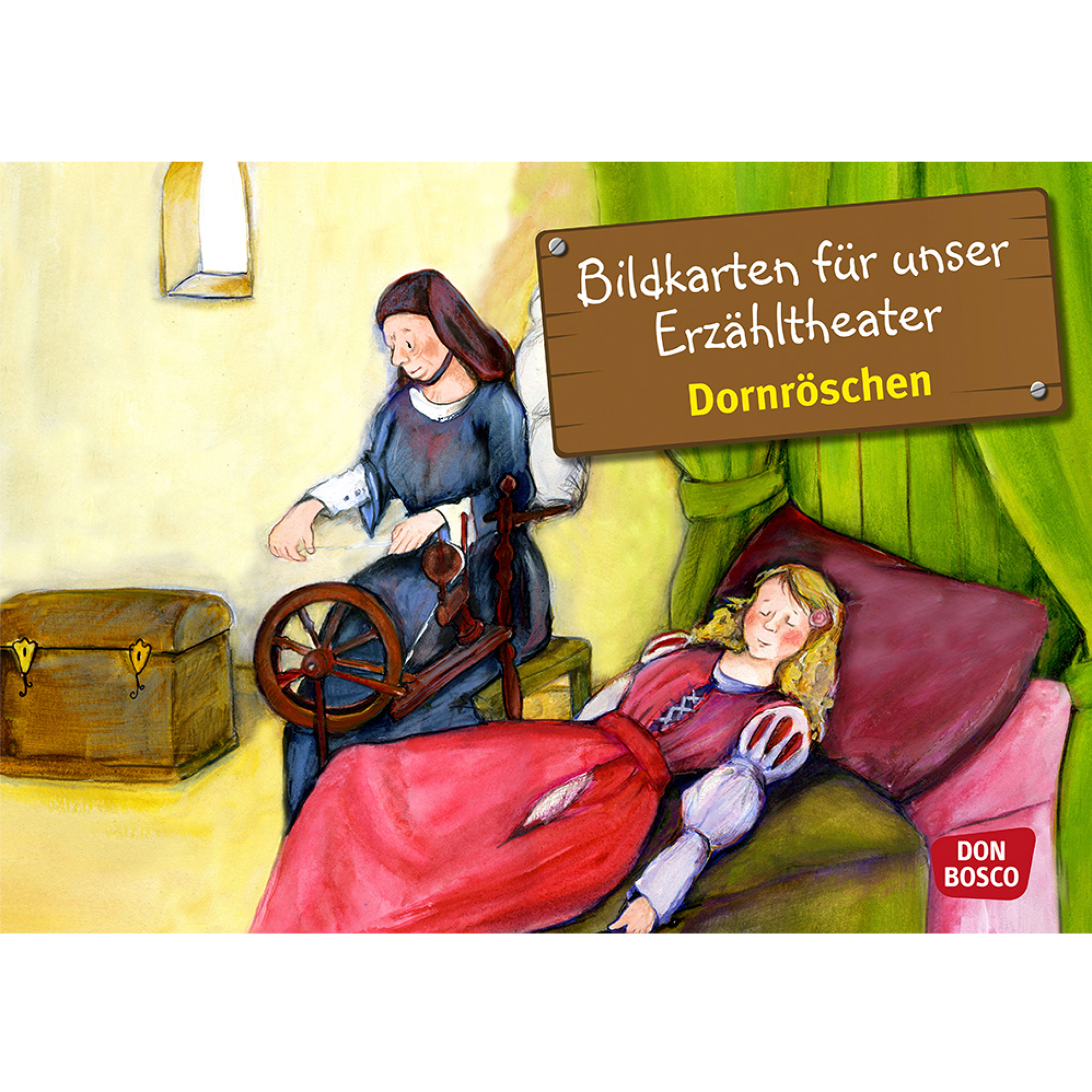 Dornröschen. Kamishibai Bildkartenset.