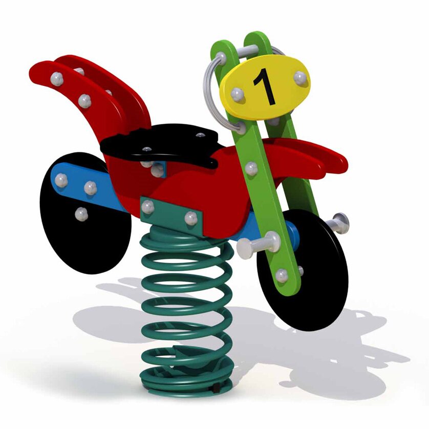 Federwippgerät Motorrad