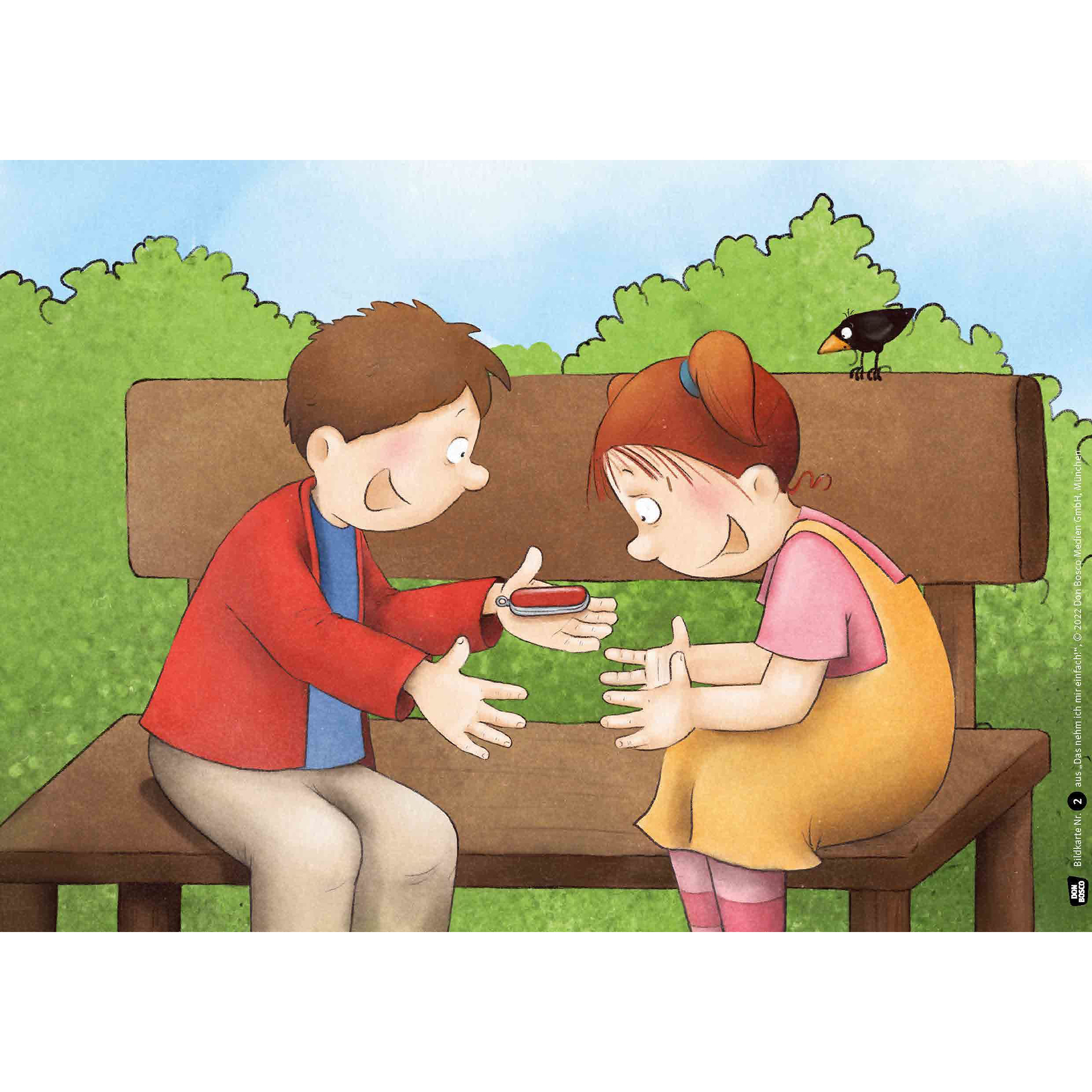 Das nehm ich mir einfach! Kamishibai Bildkartenset