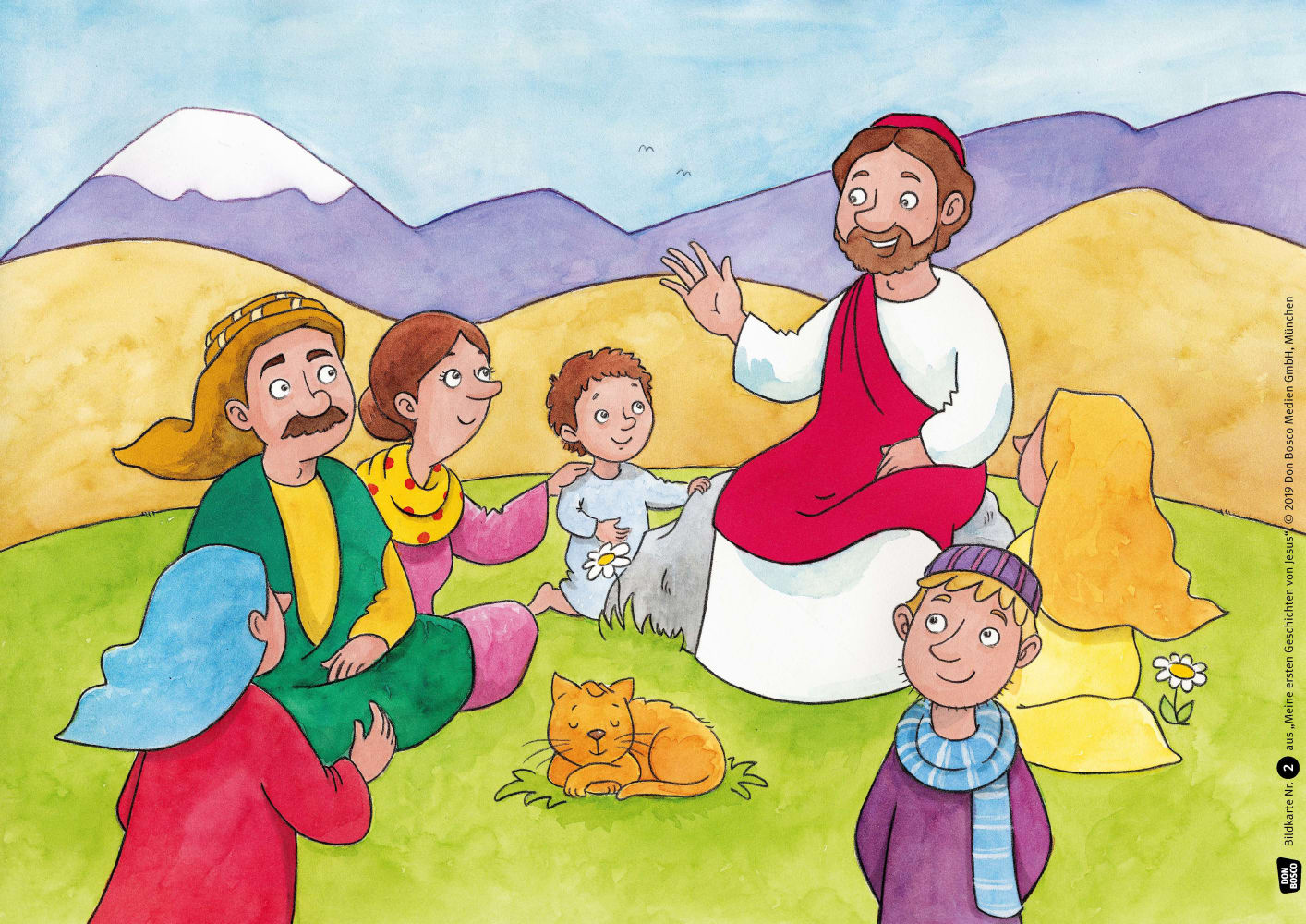 Meine ersten Geschichten von Jesus. Die U3-Bibel im Kamishibai. Kamishibai Bildkartenset.