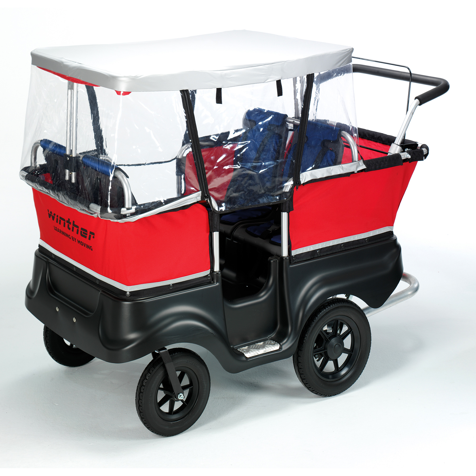 Regenverdeck für 4-Sitzer Turtle Krippenwagen