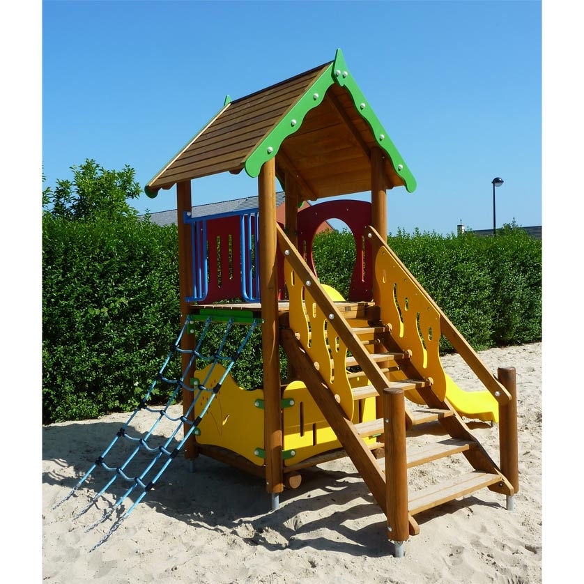 Anbau-Kletternetz für Spielplatzgerät