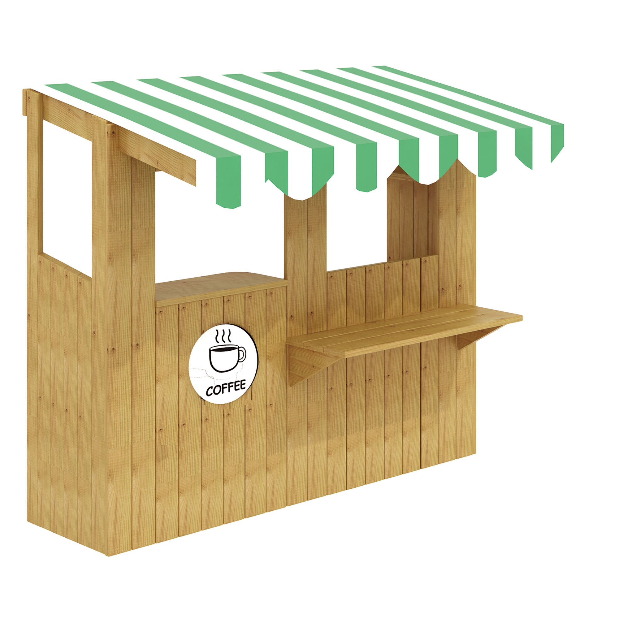 Outdoor-Snack Bar + Outdoor Spielküche mit Pumpe