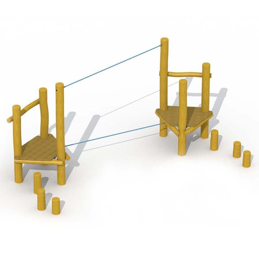 Robinie Geschicklichkeitsparcours A