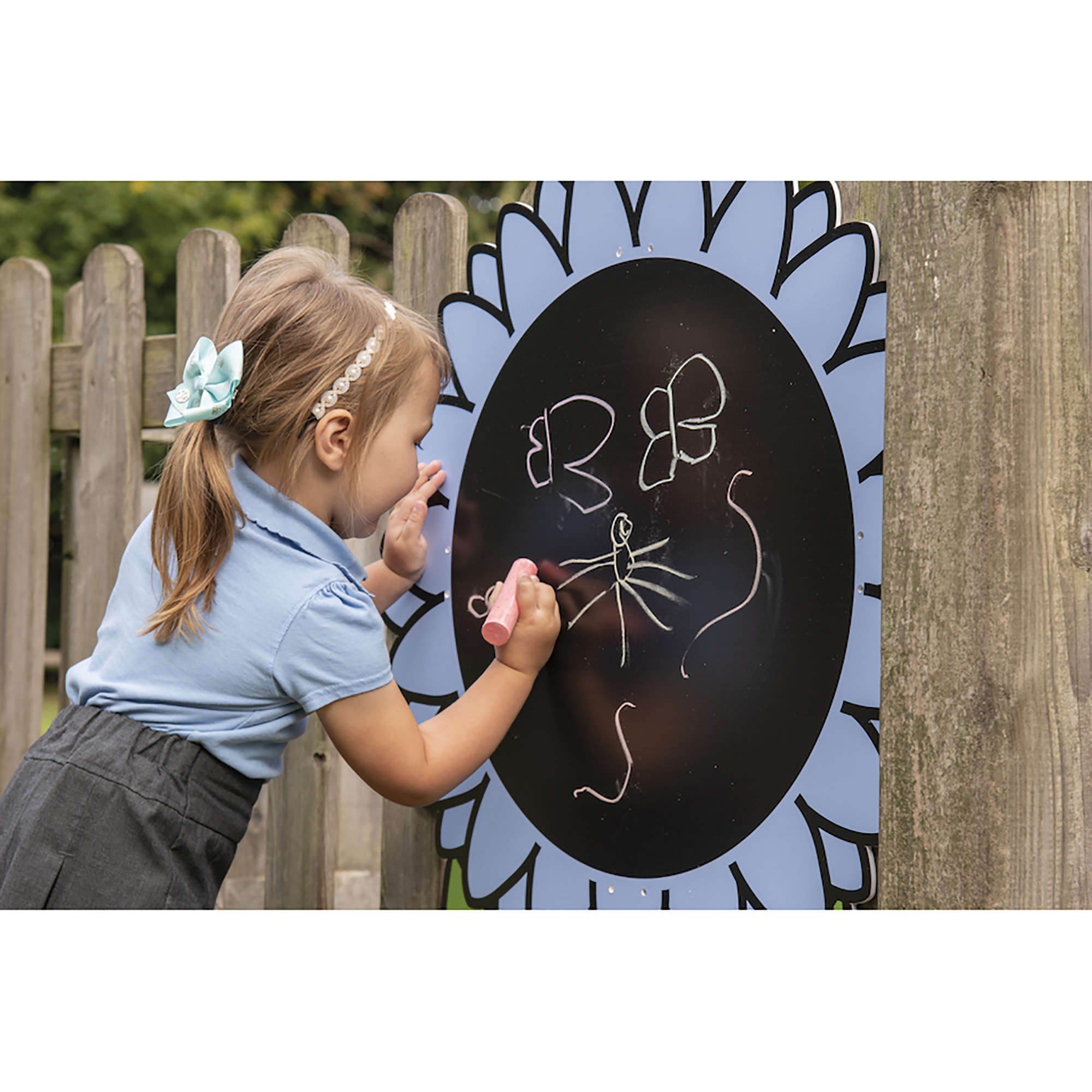 B-Warel Wandtafel Blumen 4er Set statt 5er Set